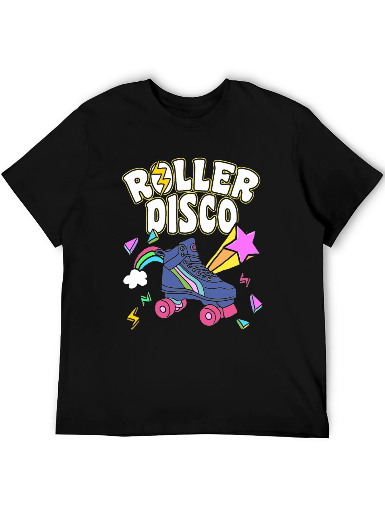 Retro Roller Disco Graphic T-Shirt
