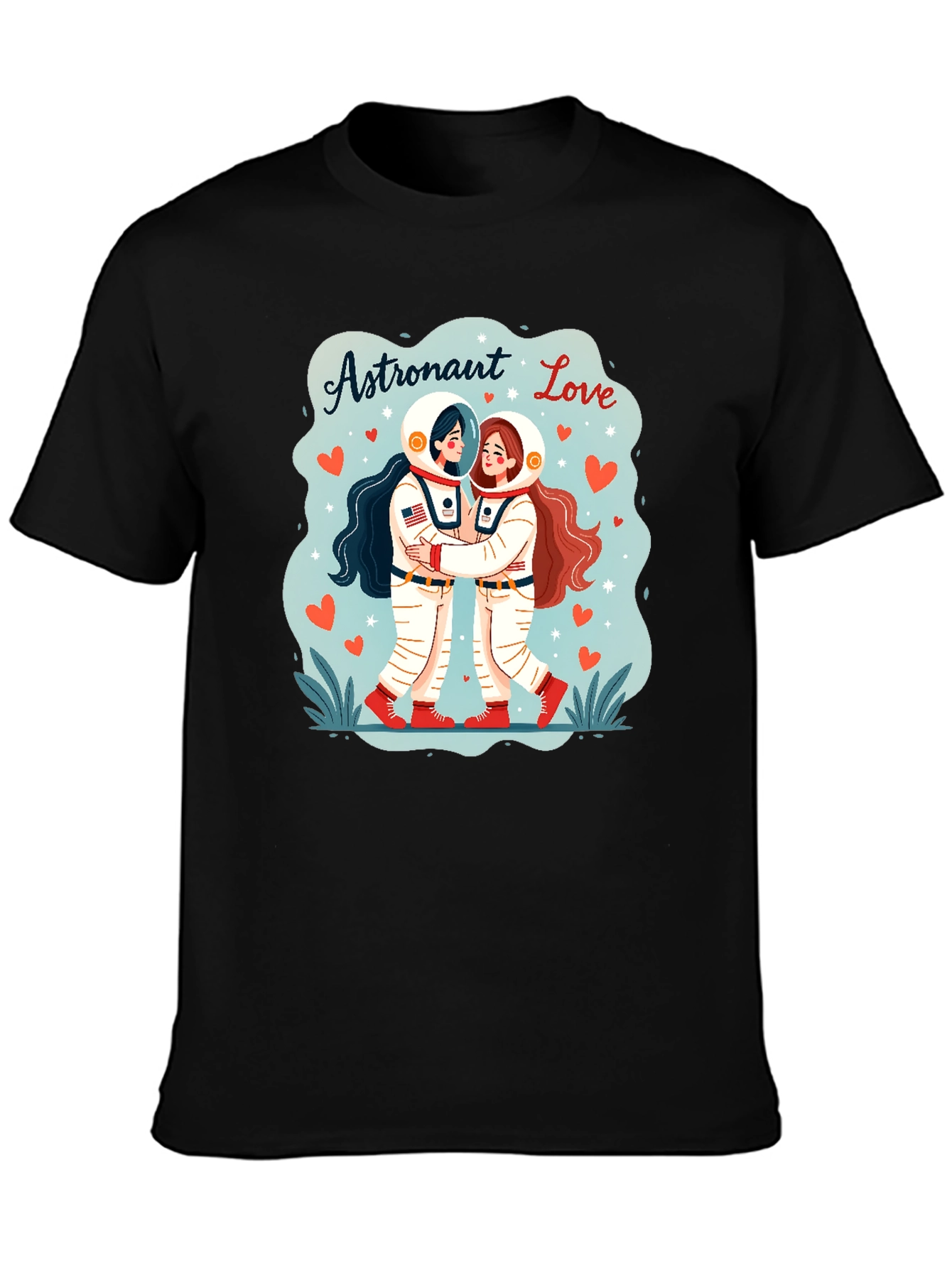Astronaut Love Graphic T-Shirt