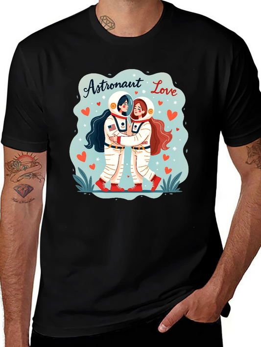 Astronaut Love Graphic T-Shirt