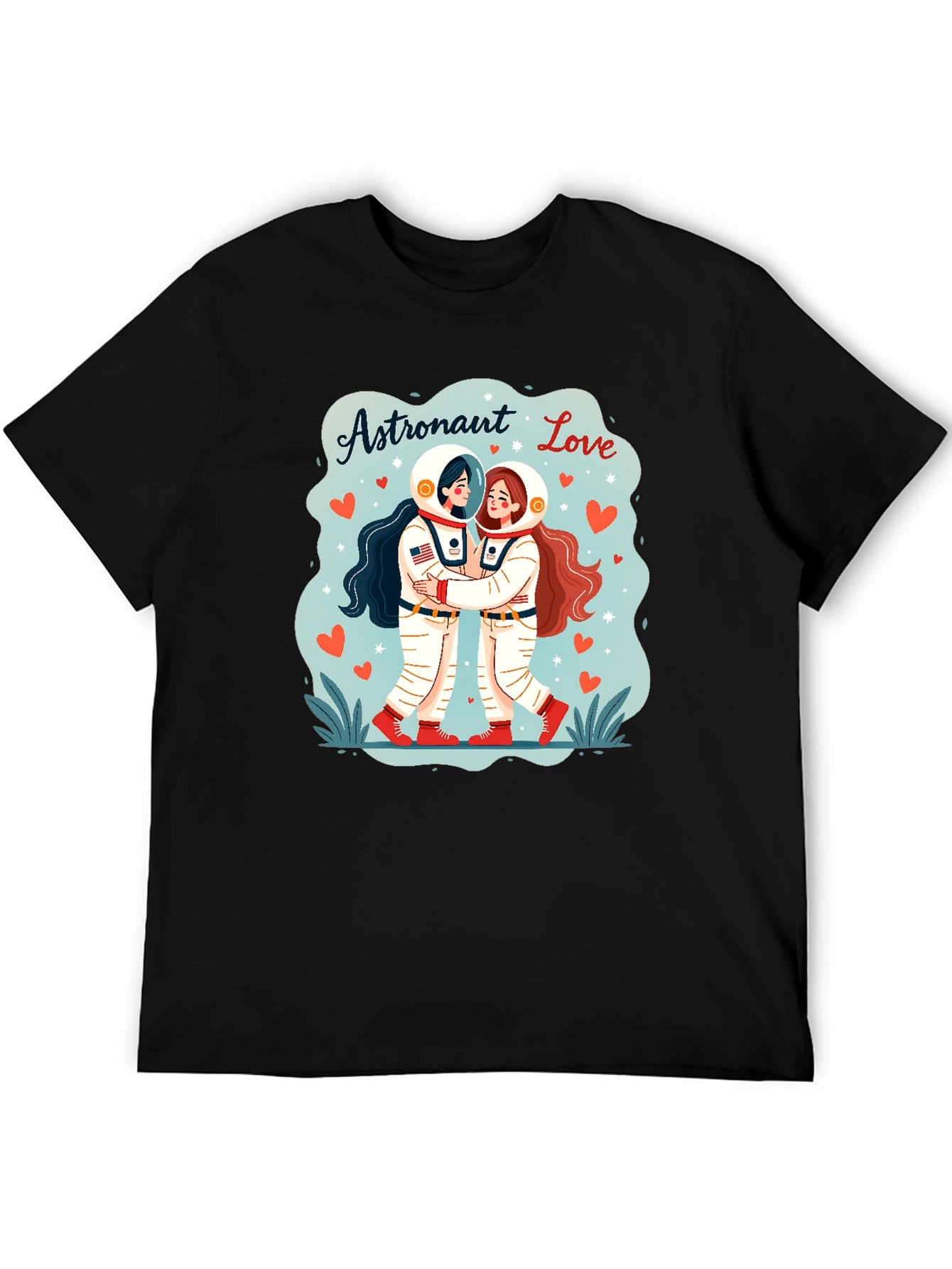 Astronaut Love Graphic T-Shirt