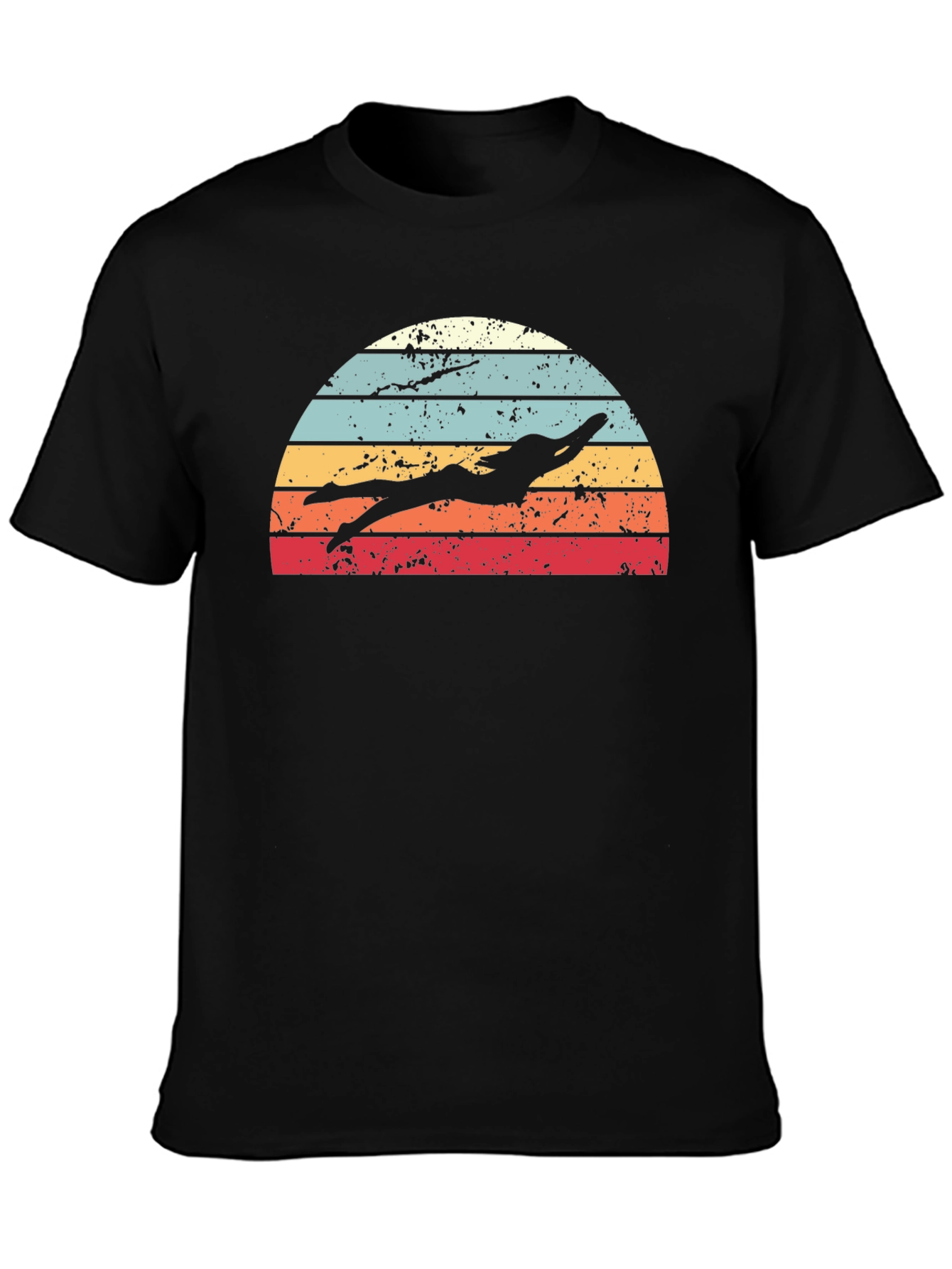 Retro Swimmer Graphic Tee