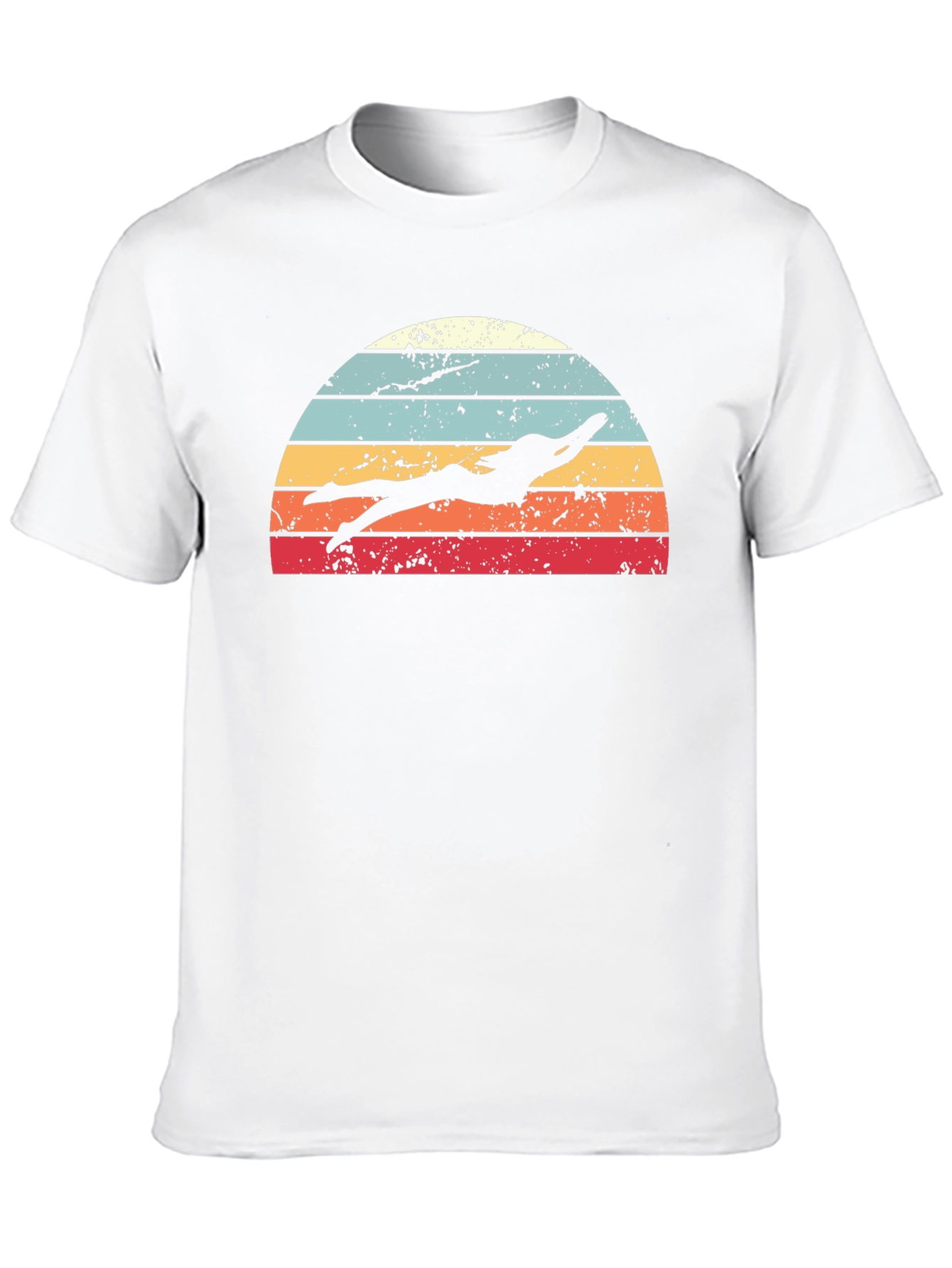 Retro Swimmer Graphic Tee