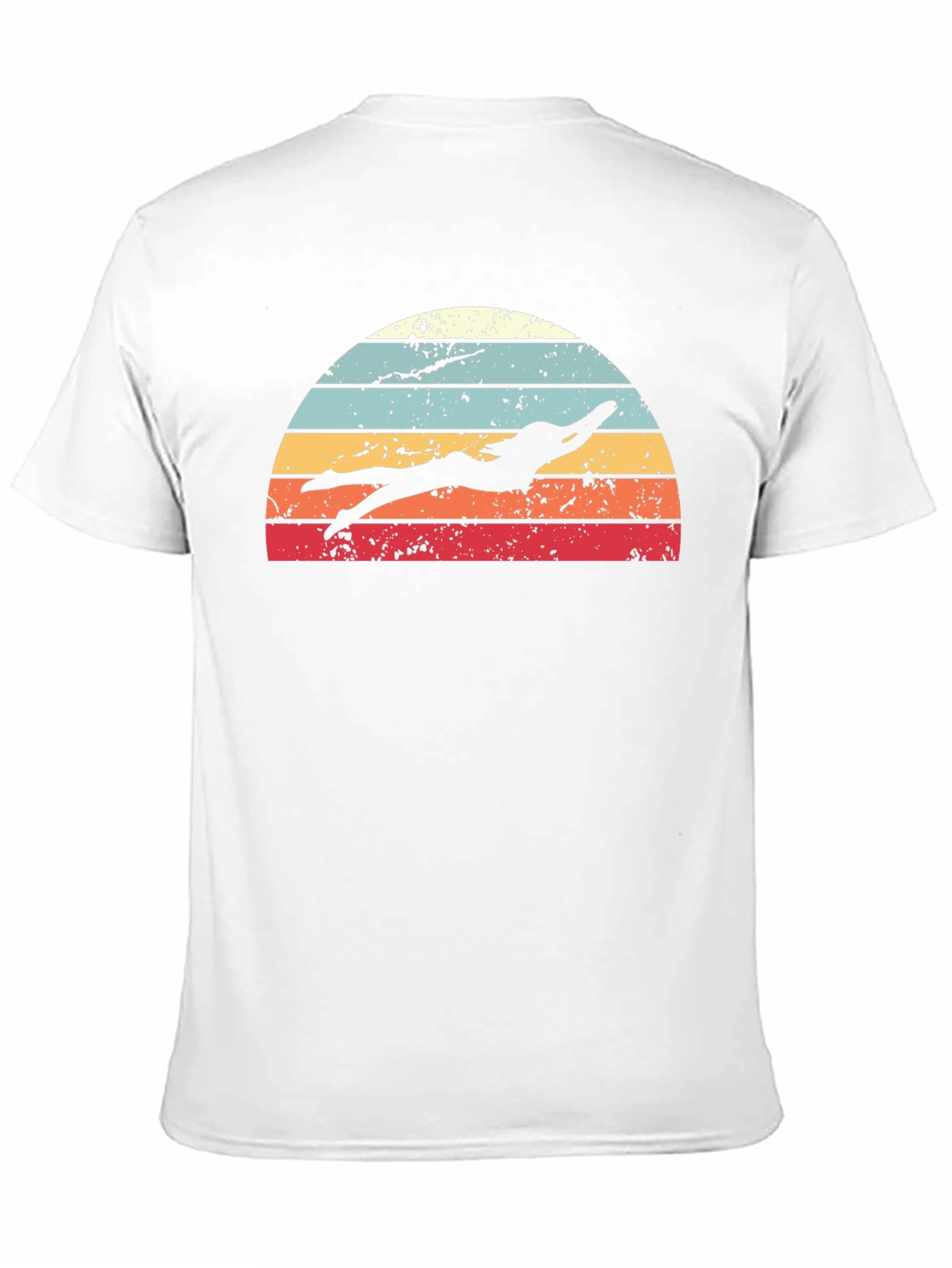 Retro Swimmer Graphic Tee