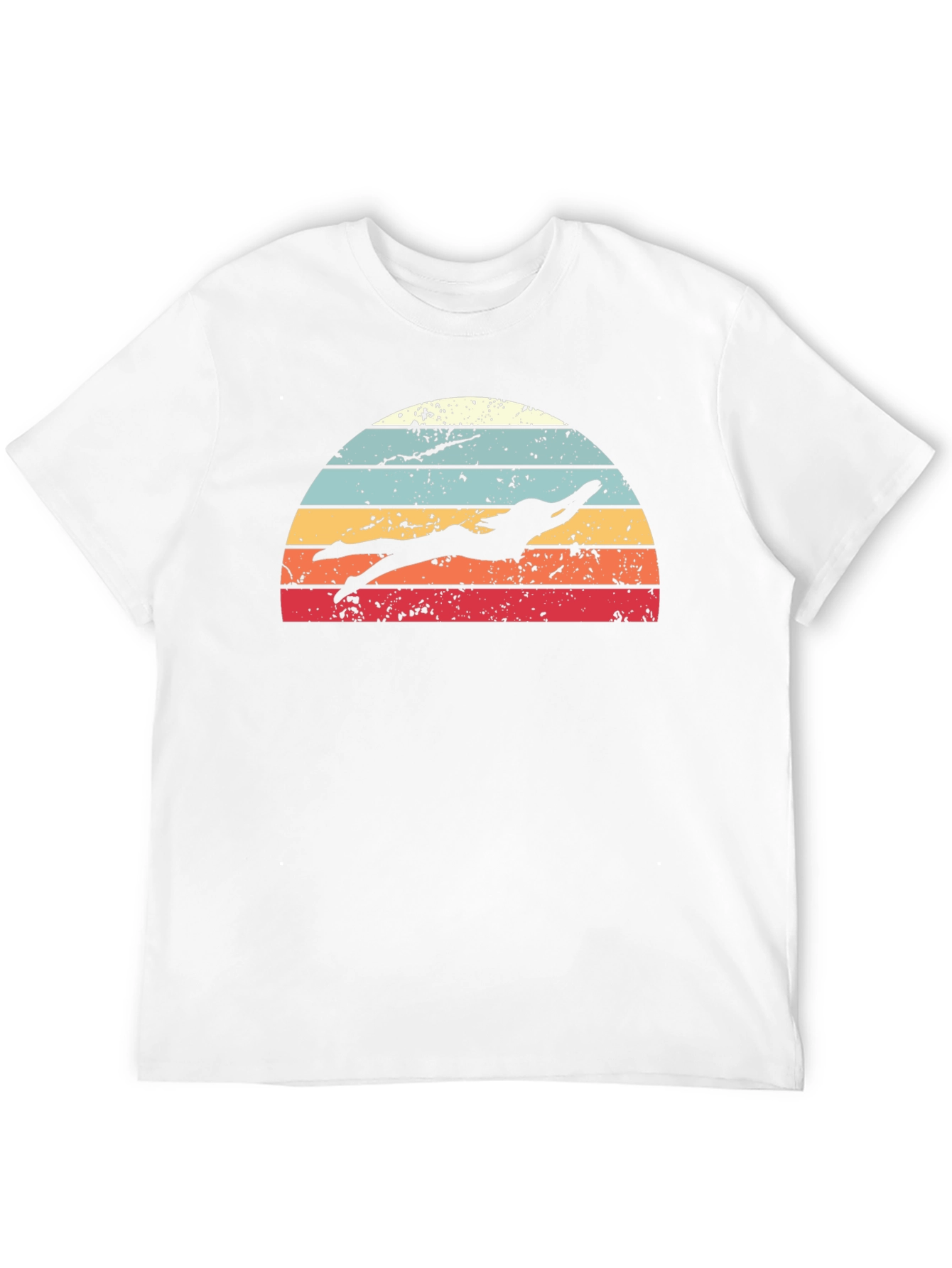 Retro Swimmer Graphic Tee
