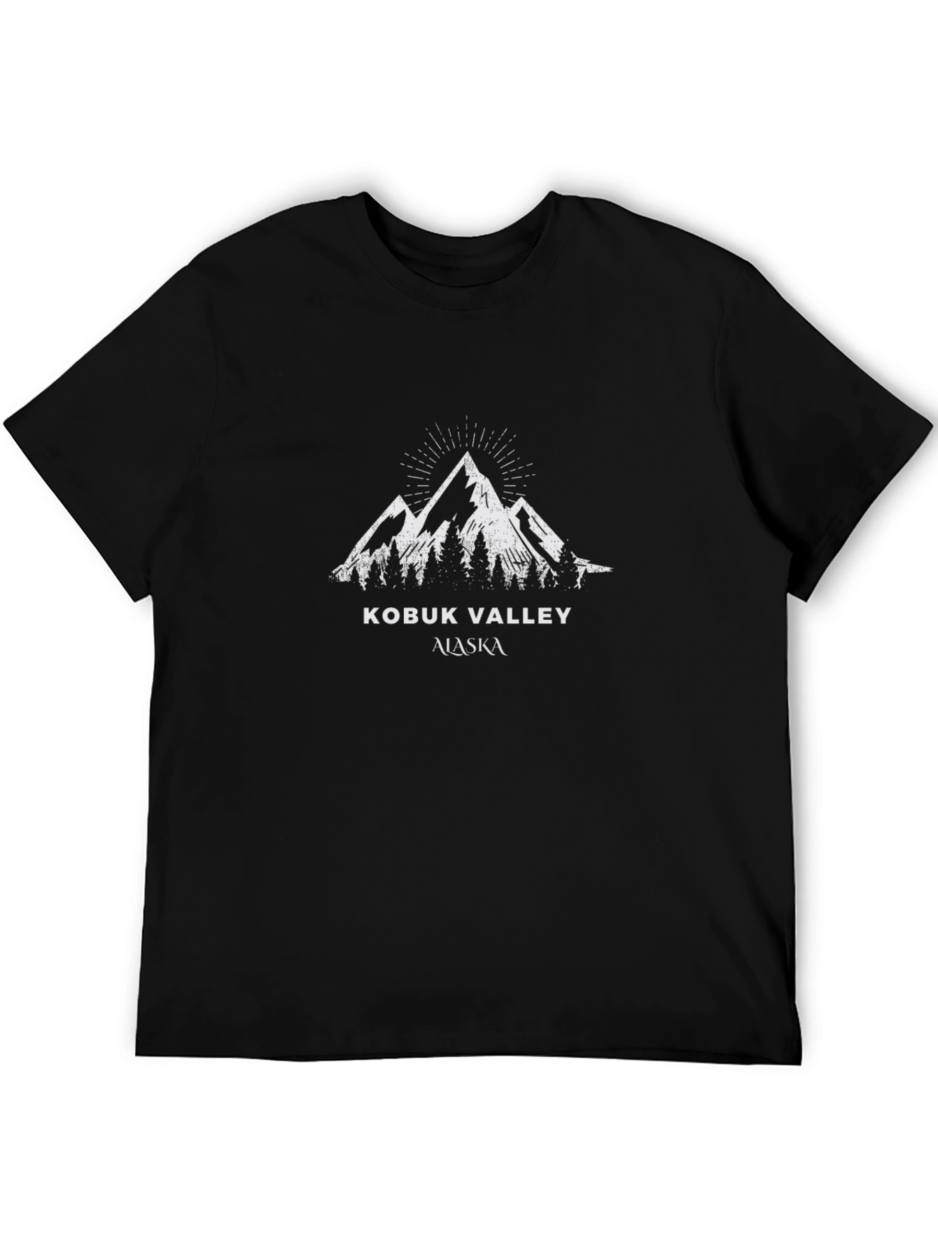 Kobuk Valley Alaska T-Shirt - Mountain Graphic Tee