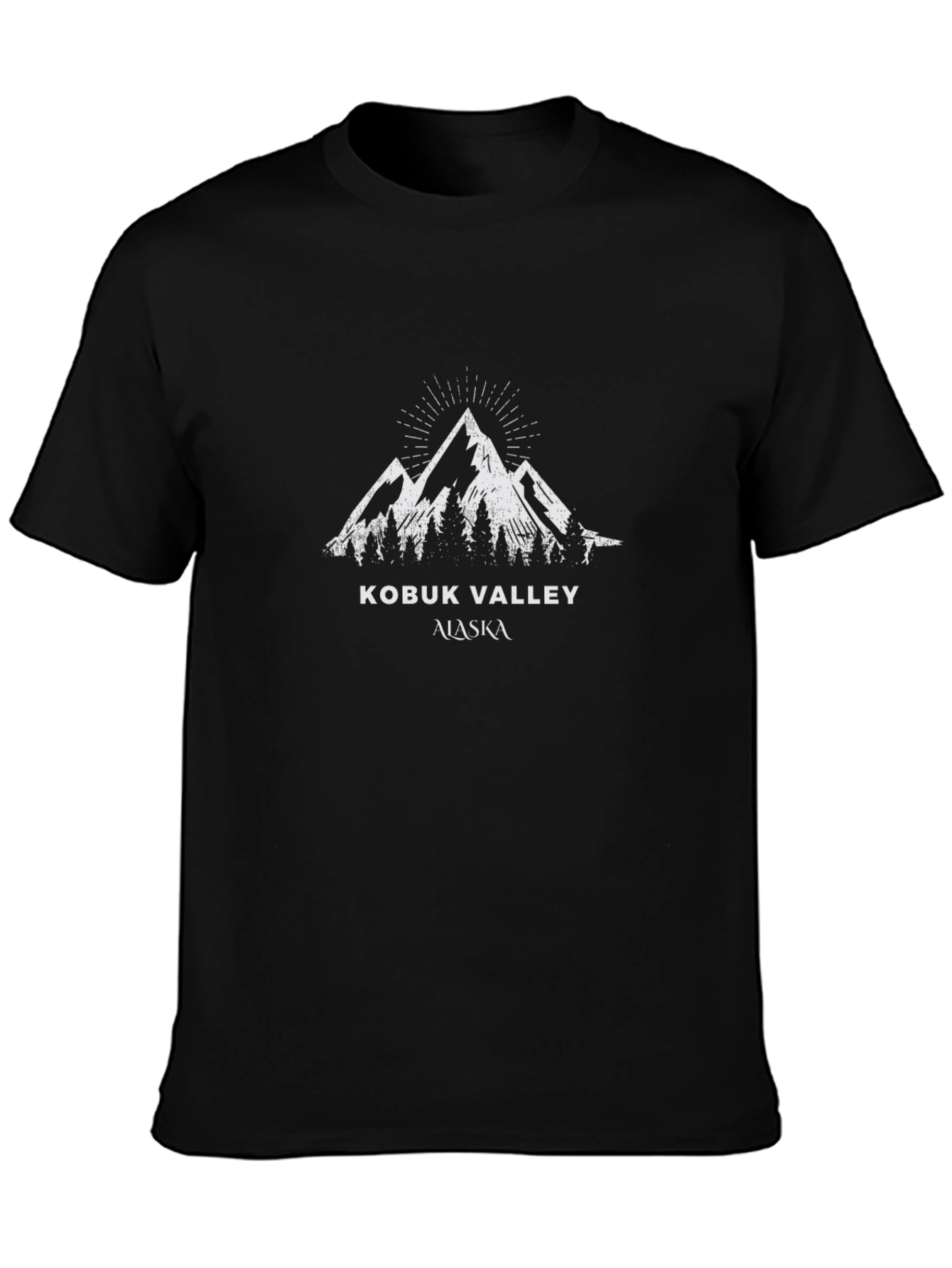 Kobuk Valley Alaska T-Shirt - Mountain Graphic Tee