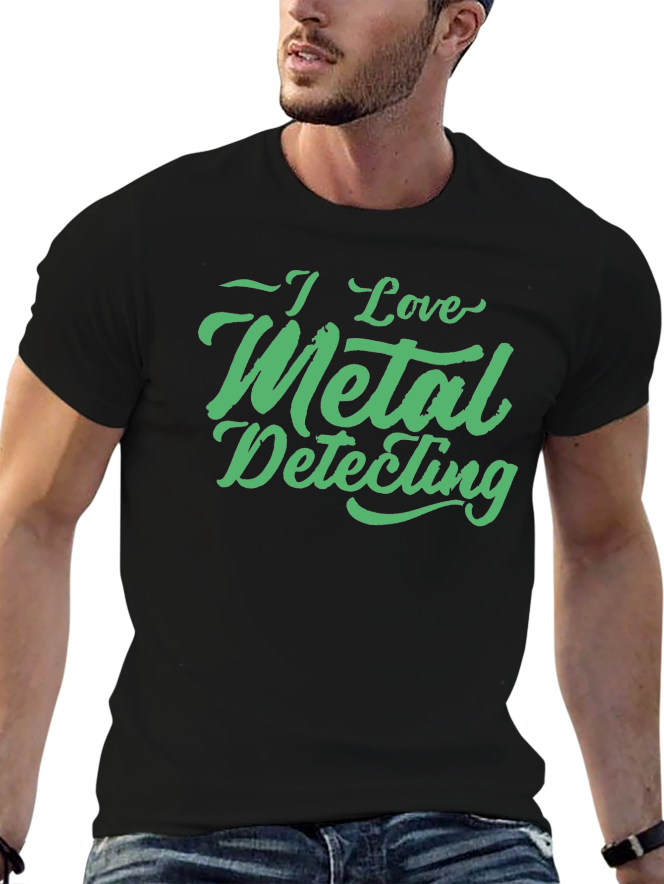I Love Metal Detecting T-Shirt - Hobby Tee