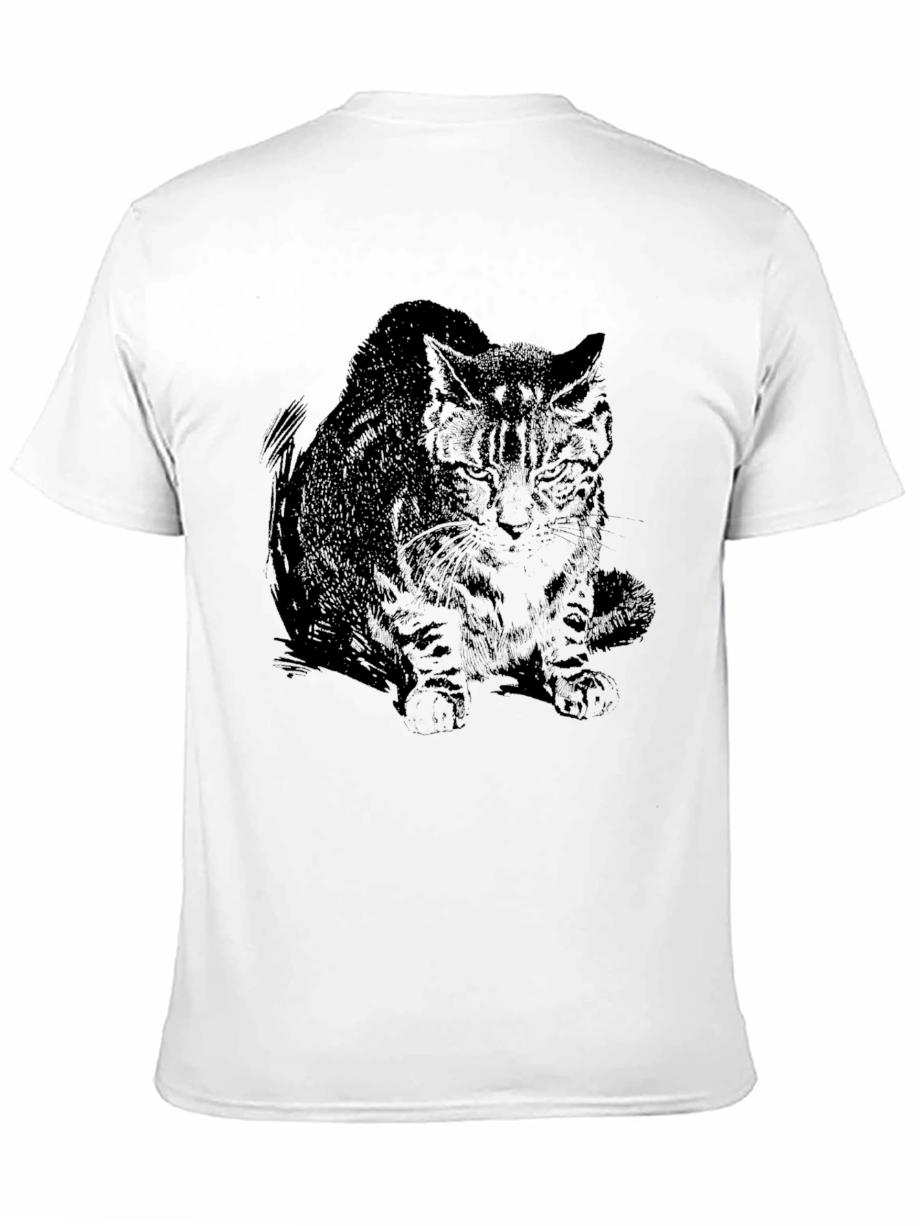 Black Cat Graphic T-Shirt