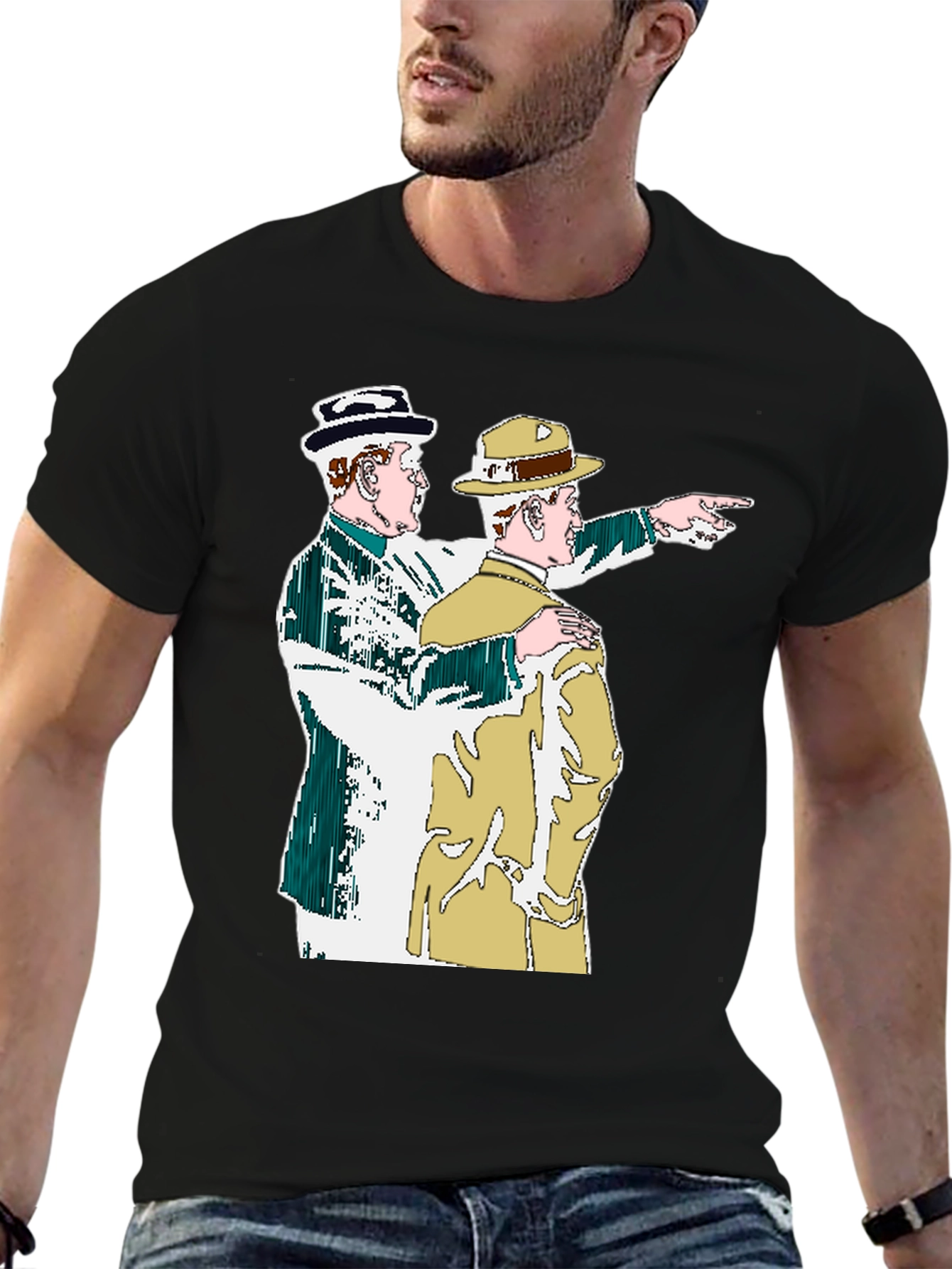 Retro Detective Graphic Tee