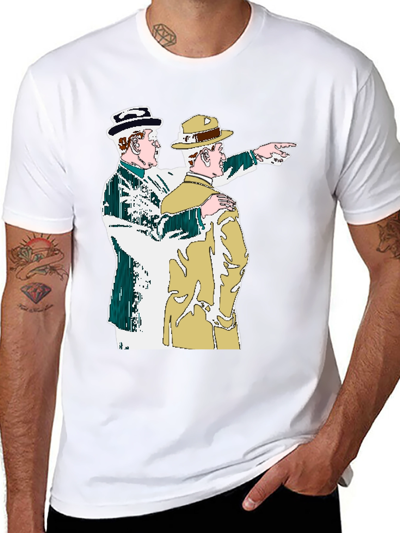 Retro Detective Graphic Tee