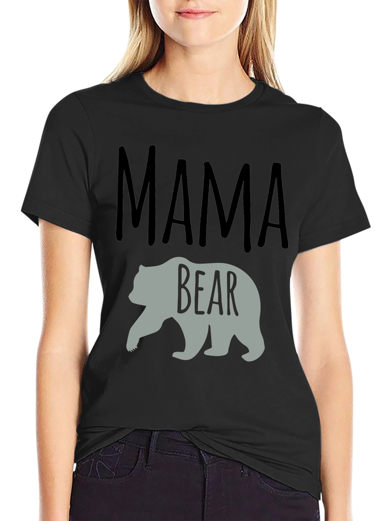 Mama Bear T-Shirt - Cute Graphic Tee