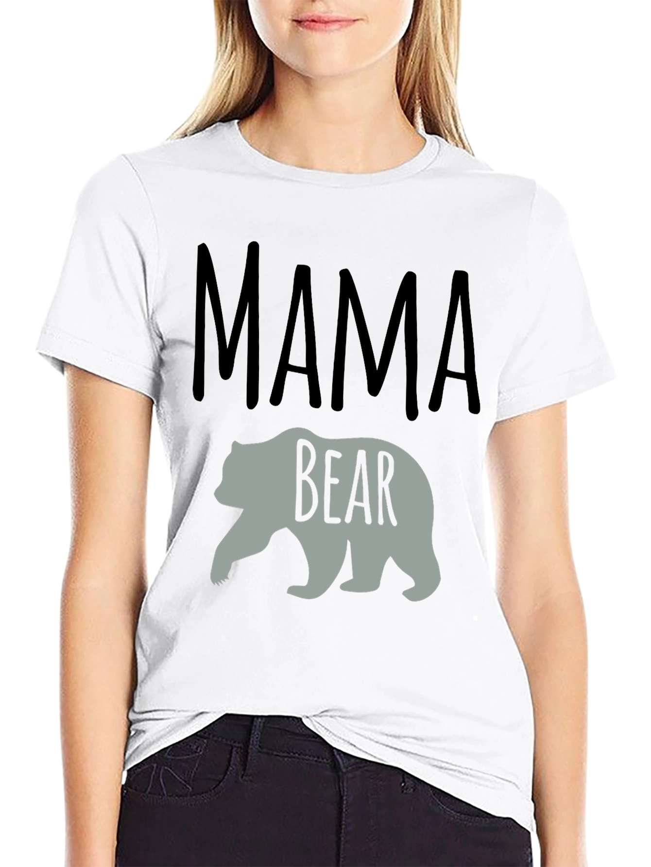 Mama Bear T-Shirt - Cute Graphic Tee