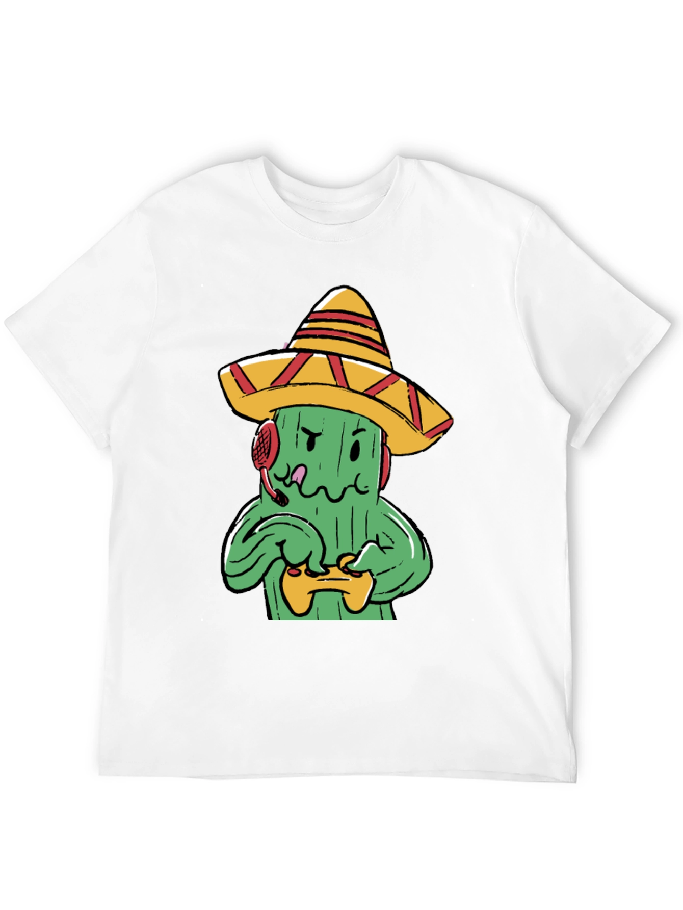 Gaming Cactus T-Shirt - Wear Your Passion!