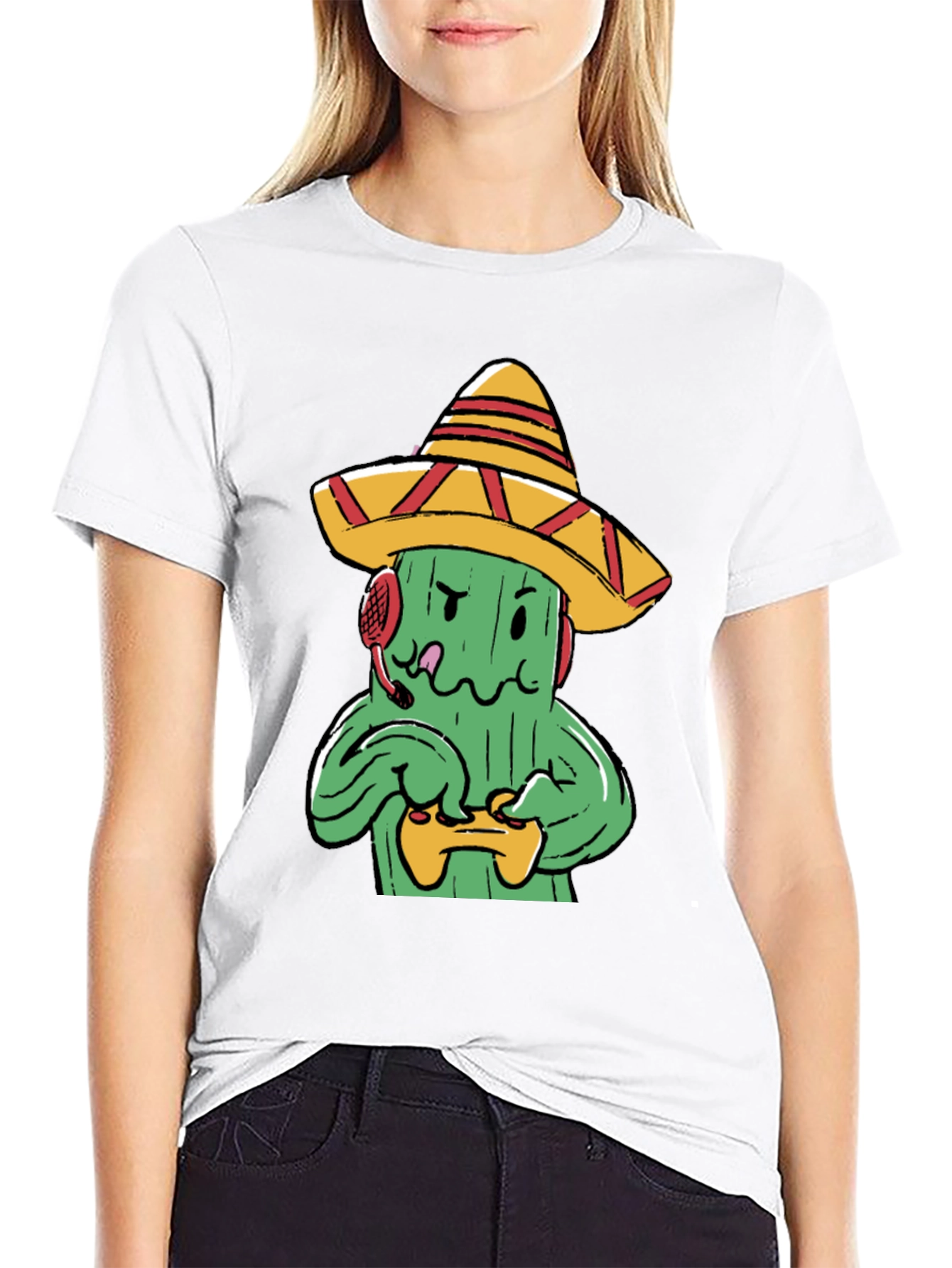 Gaming Cactus T-Shirt - Wear Your Passion!