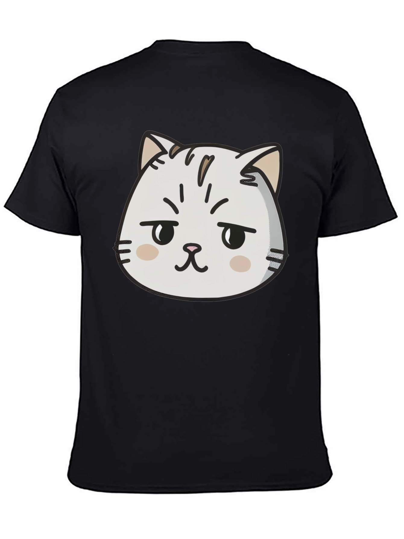 Grumpy Cat Graphic Tee - Mens Black T-Shirt