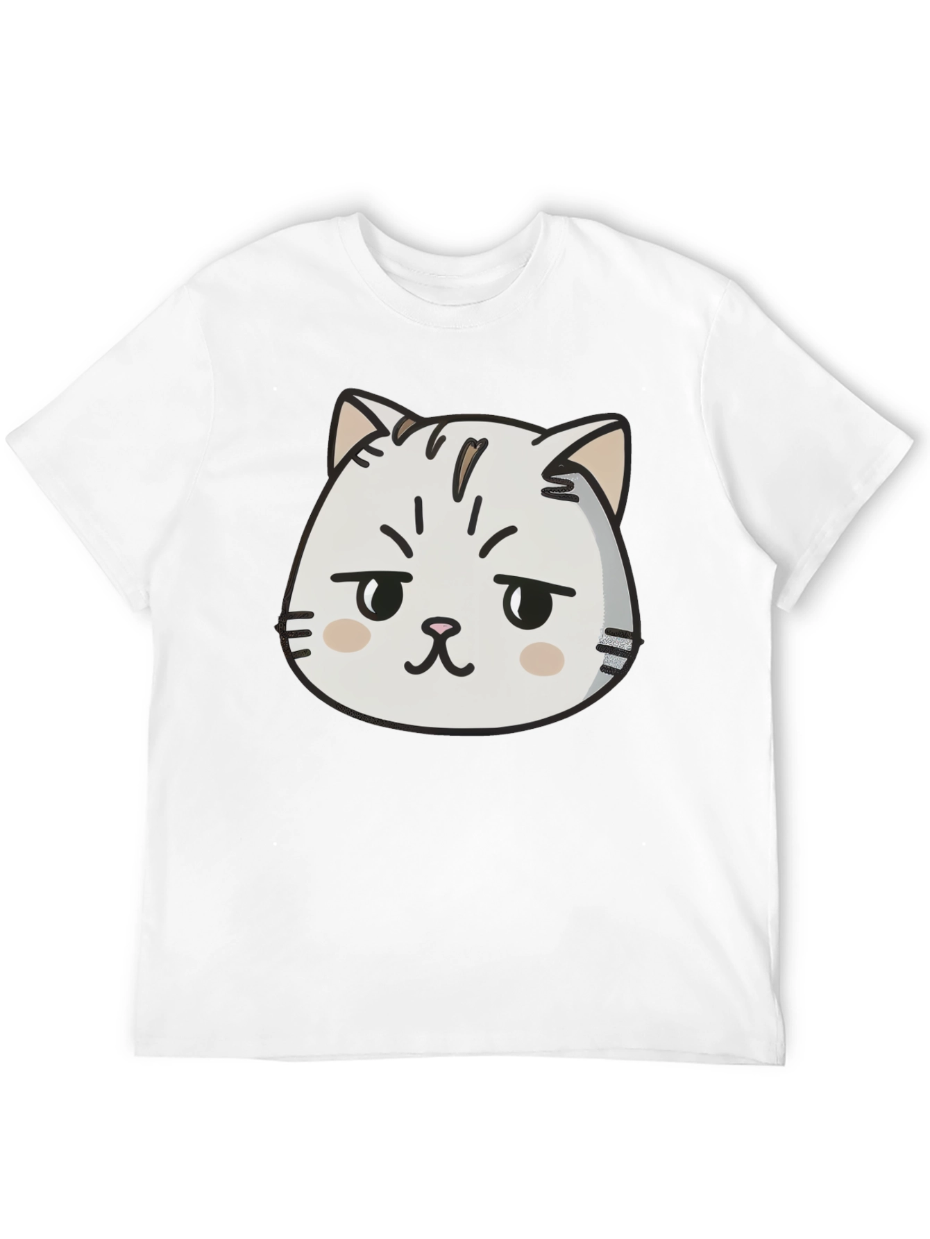 Grumpy Cat Graphic Tee - Mens Black T-Shirt