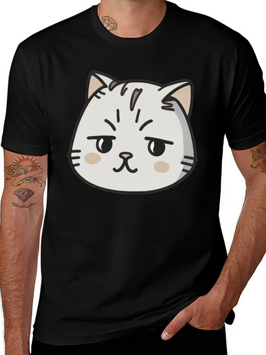 Grumpy Cat Graphic Tee - Mens Black T-Shirt