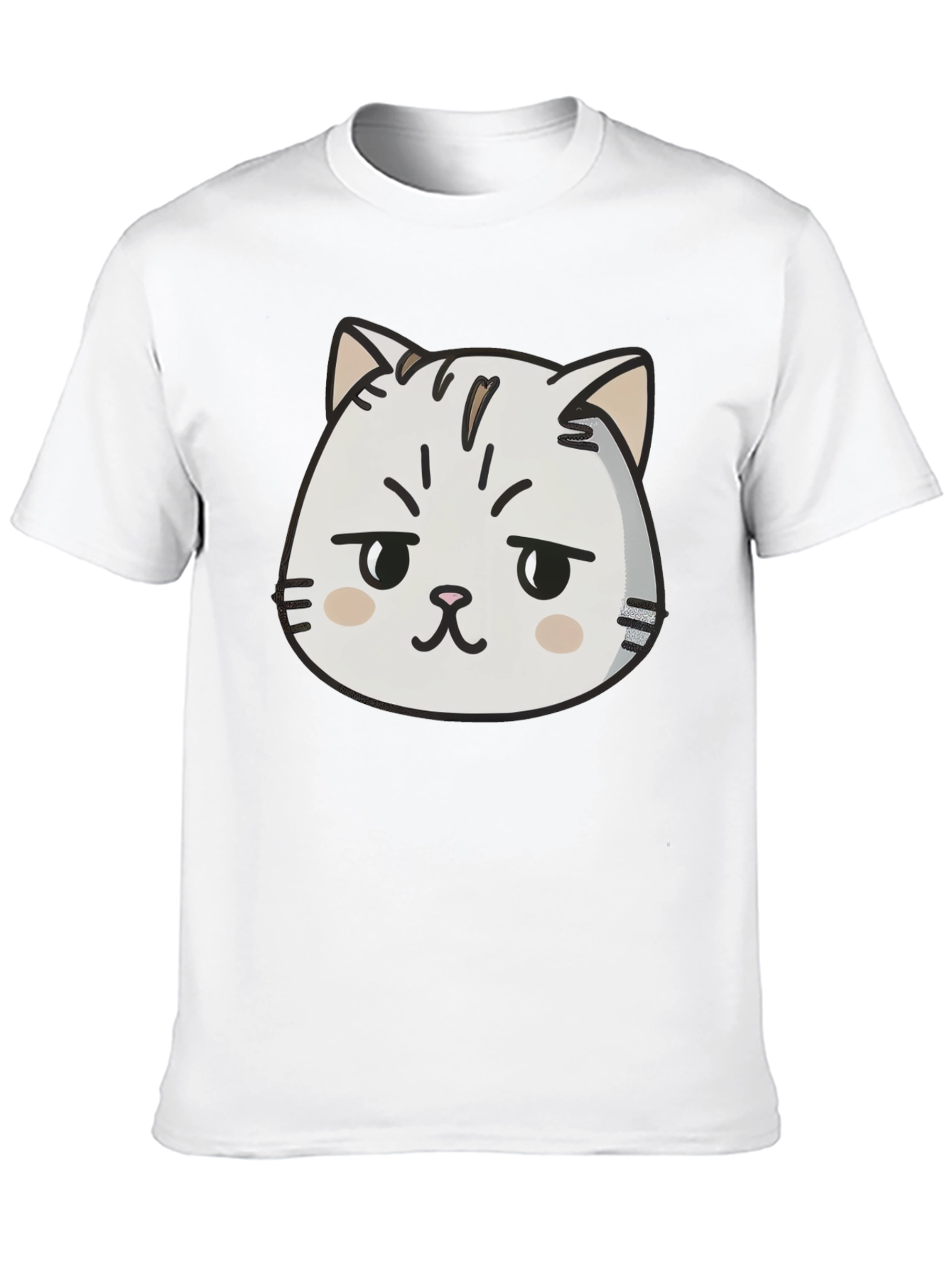 Grumpy Cat Graphic Tee - Mens Black T-Shirt