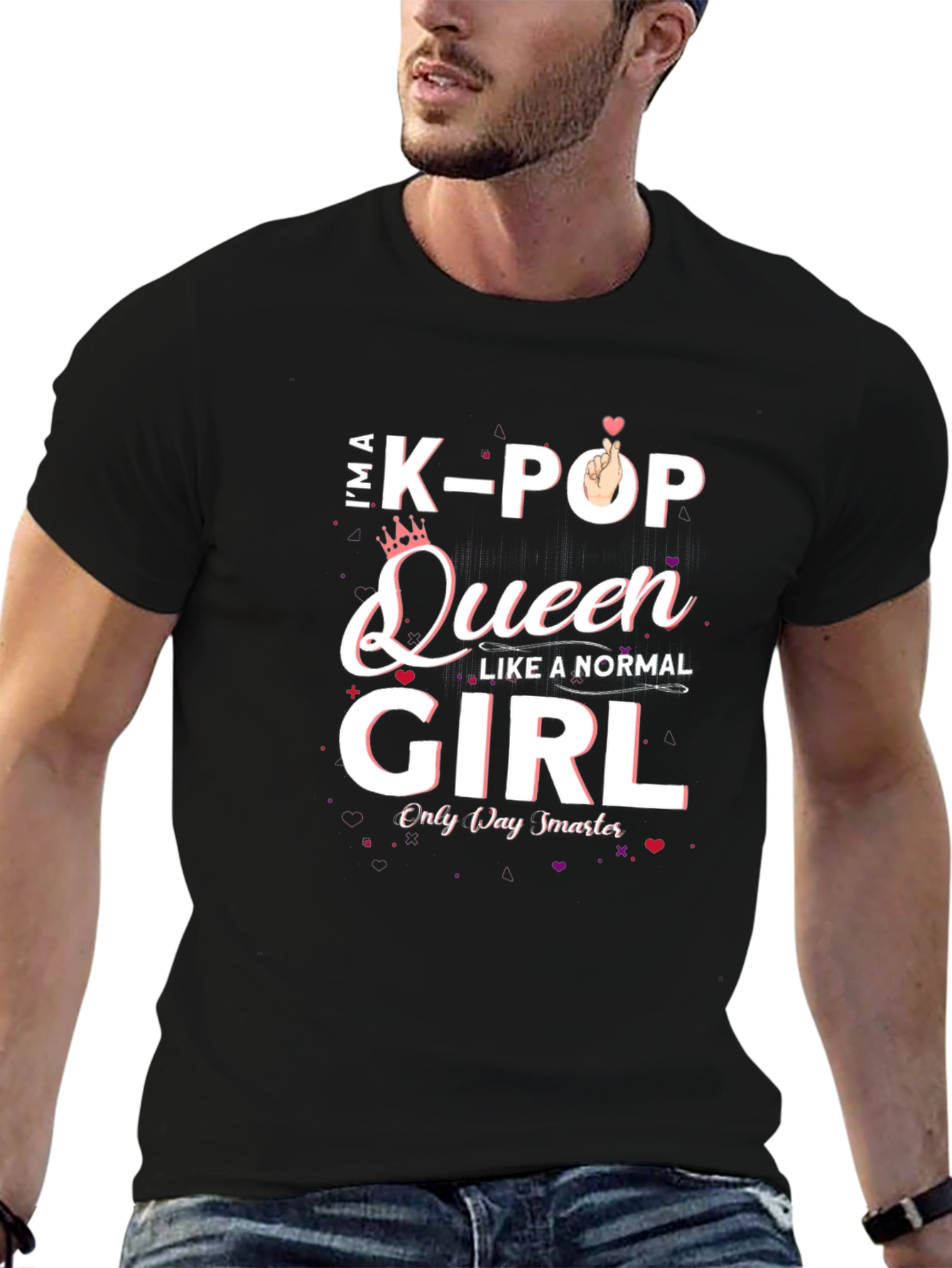 K-Pop Queen Graphic Tee - Stylish Comfort