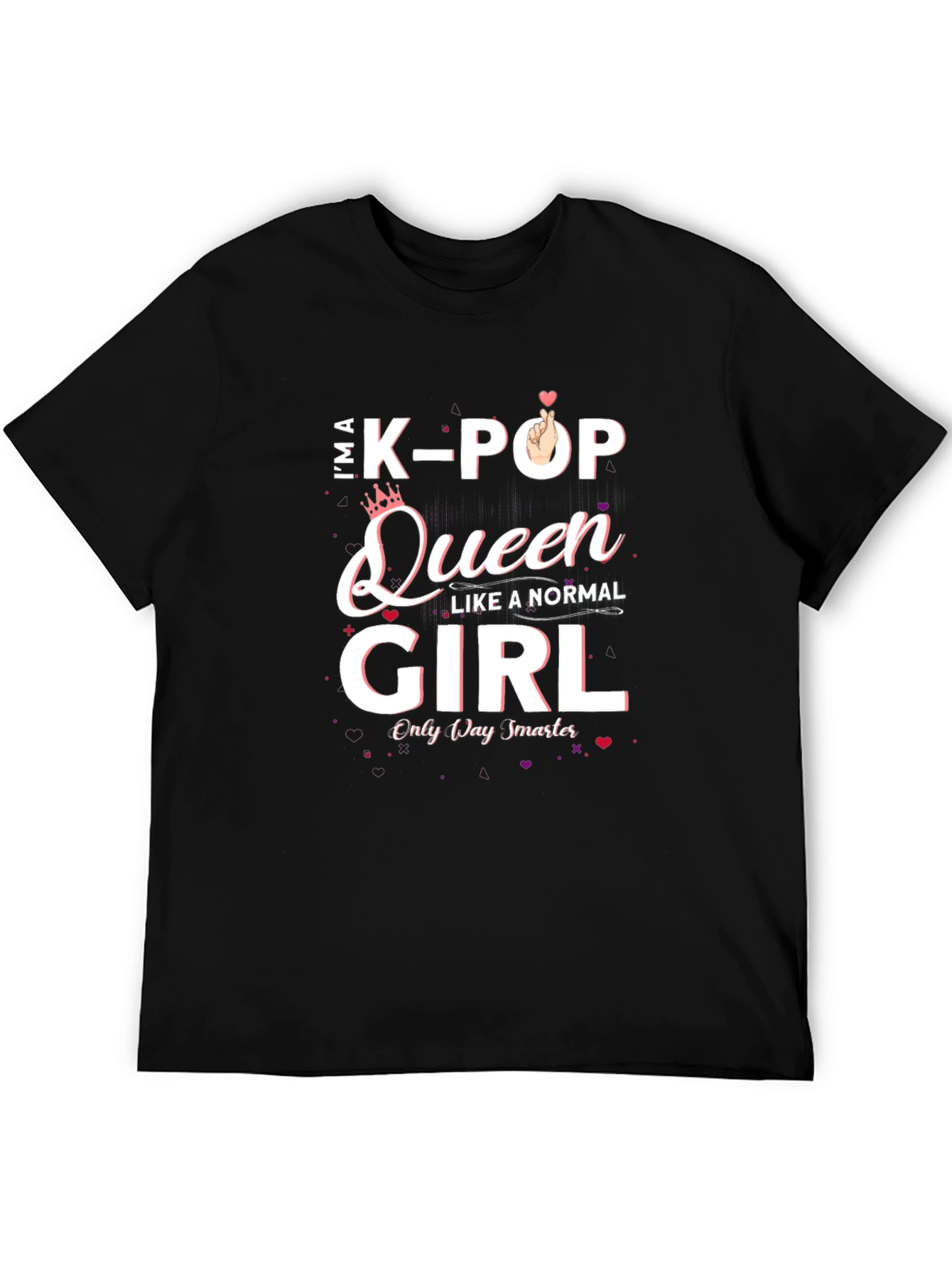 K-Pop Queen Graphic Tee - Stylish Comfort