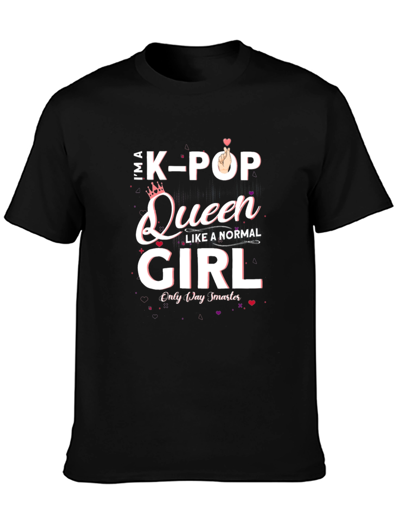 K-Pop Queen Graphic Tee - Stylish Comfort