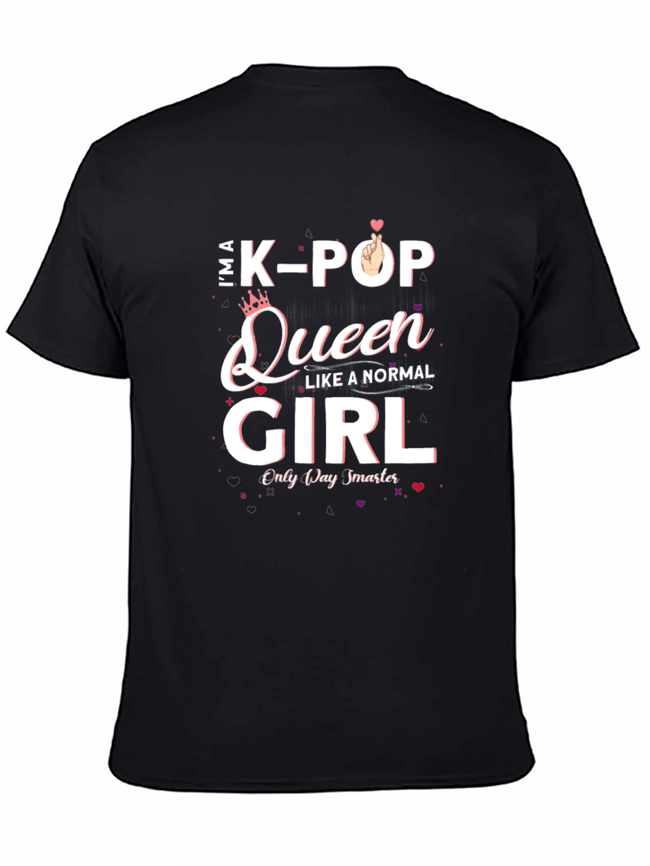 K-Pop Queen Graphic Tee - Stylish Comfort