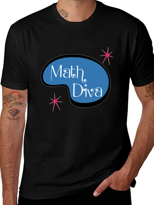 Math Diva Graphic T-Shirt - Quirky and Stylish
