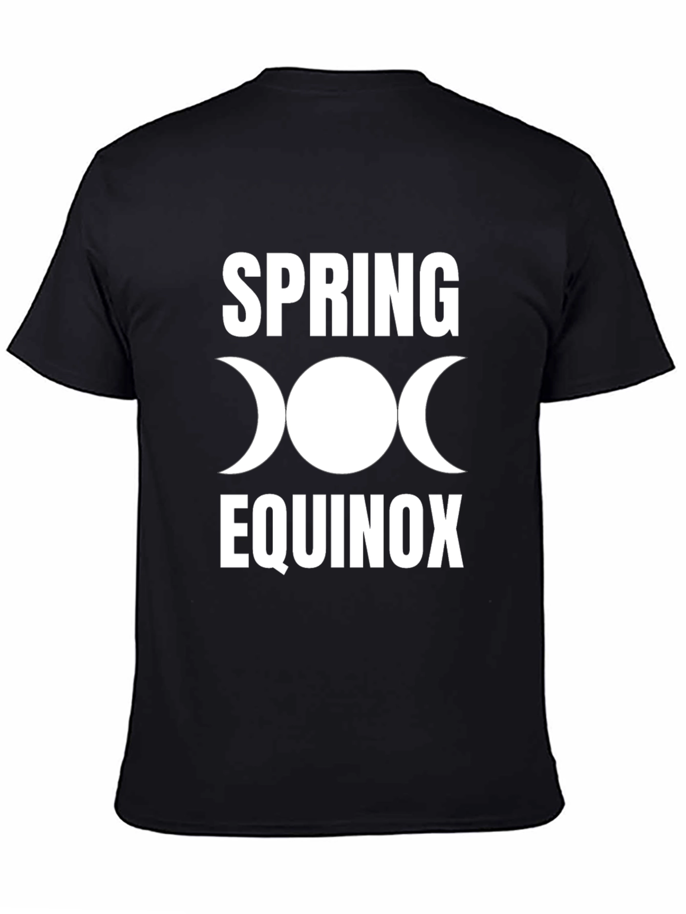 Spring Equinox T-Shirt - Wiccan Triple Moon Goddess Shirt