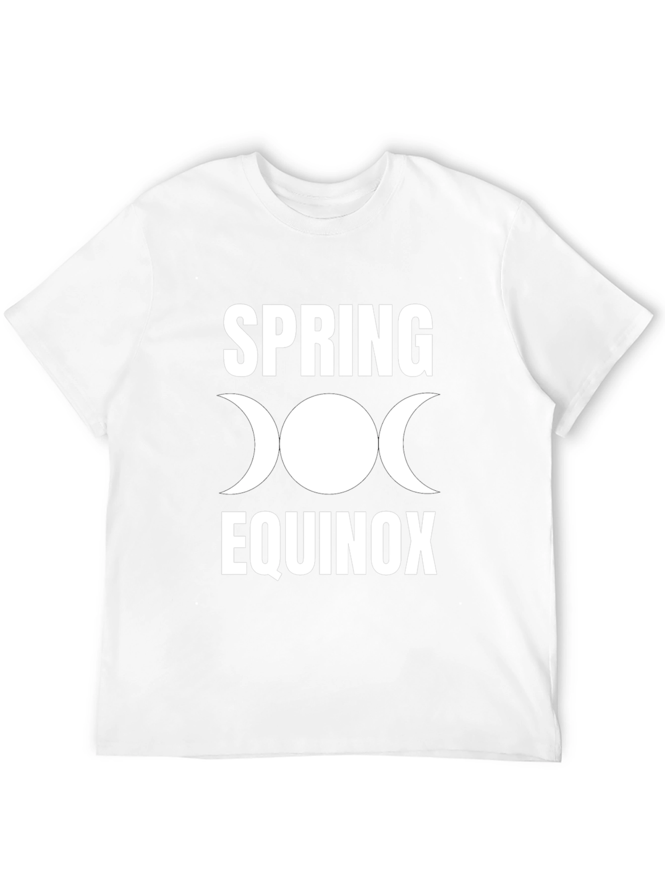 Spring Equinox T-Shirt - Wiccan Triple Moon Goddess Shirt