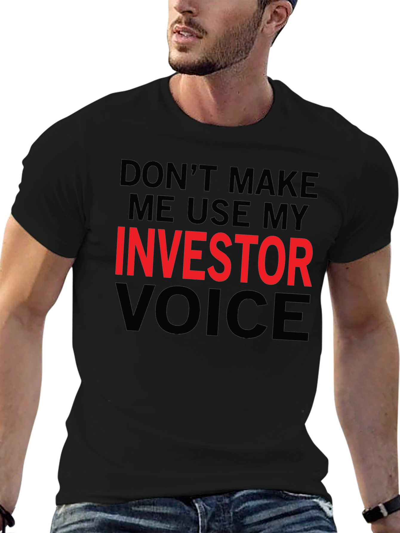 Investor Voice T-Shirt - Funny Investing Tee