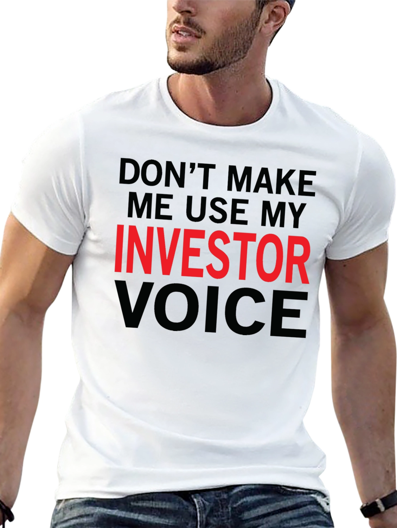 Investor Voice T-Shirt - Funny Investing Tee