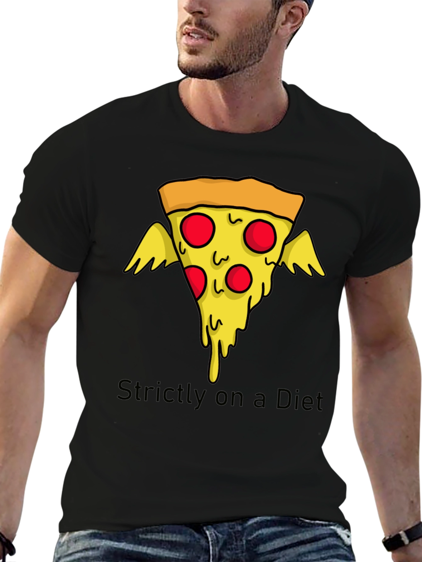 Pizza Diet T-Shirt Funny Foodie Tee