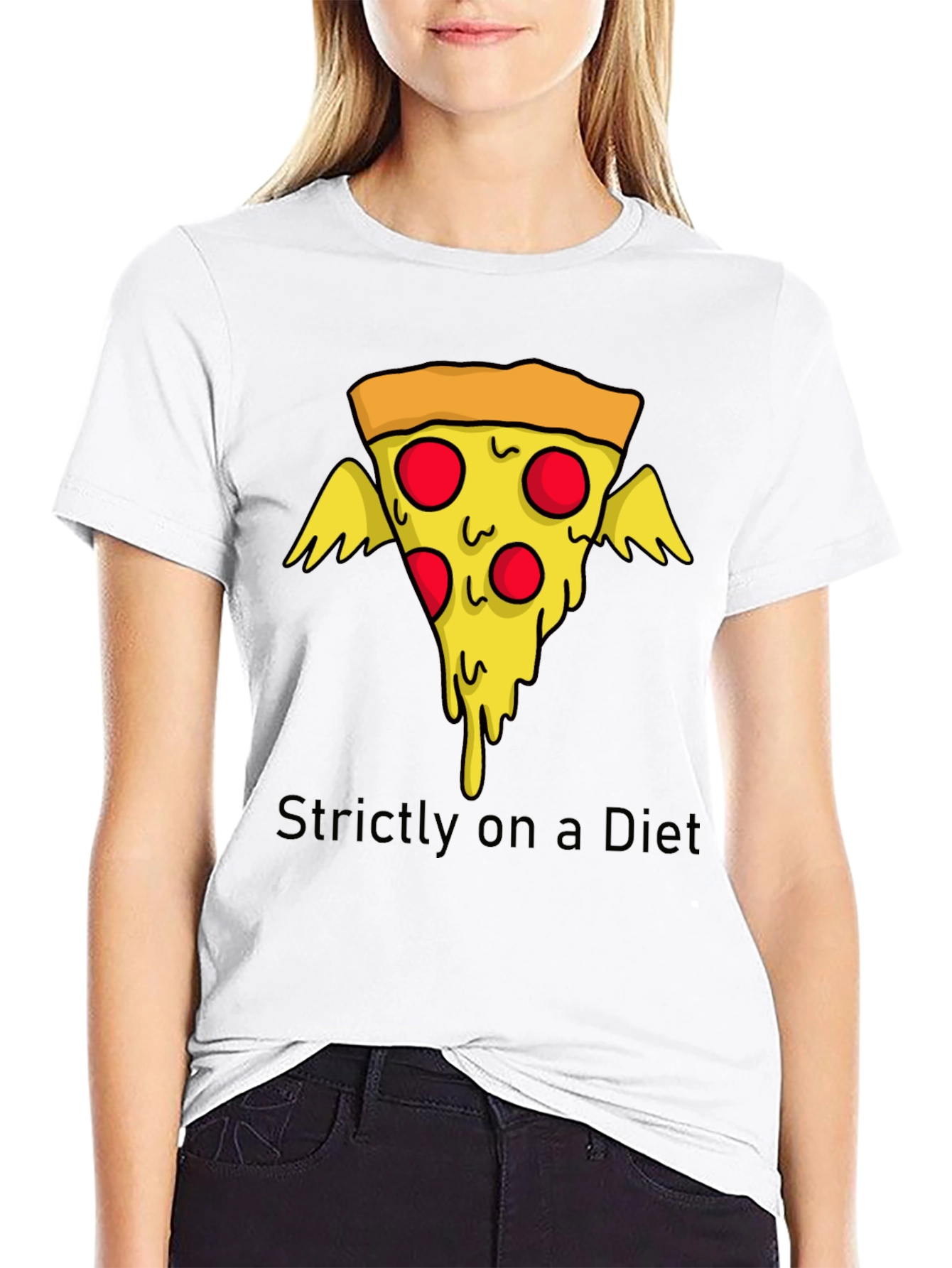 Pizza Diet T-Shirt Funny Foodie Tee