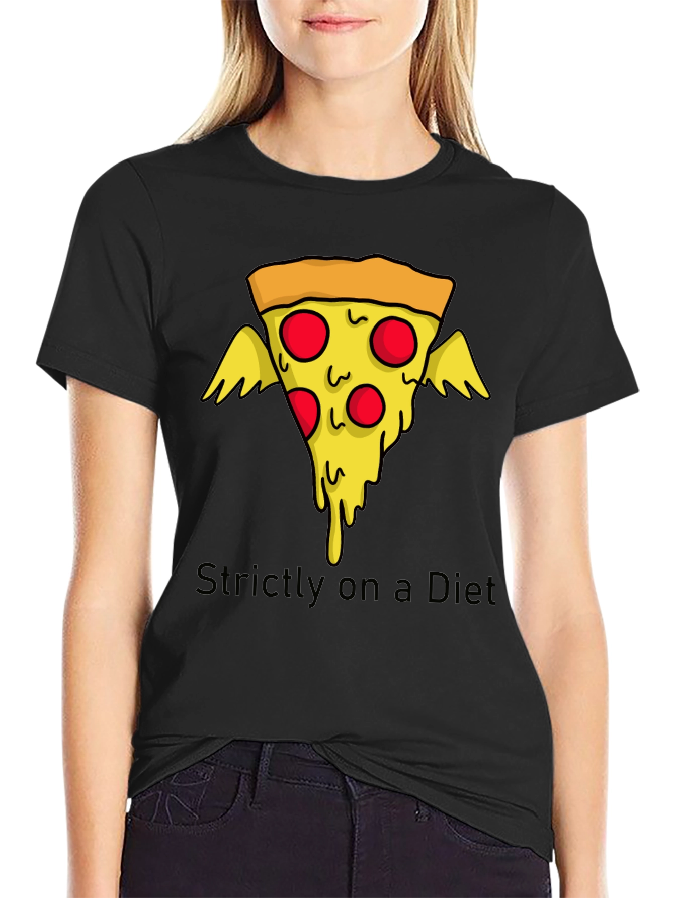 Pizza Diet T-Shirt Funny Foodie Tee