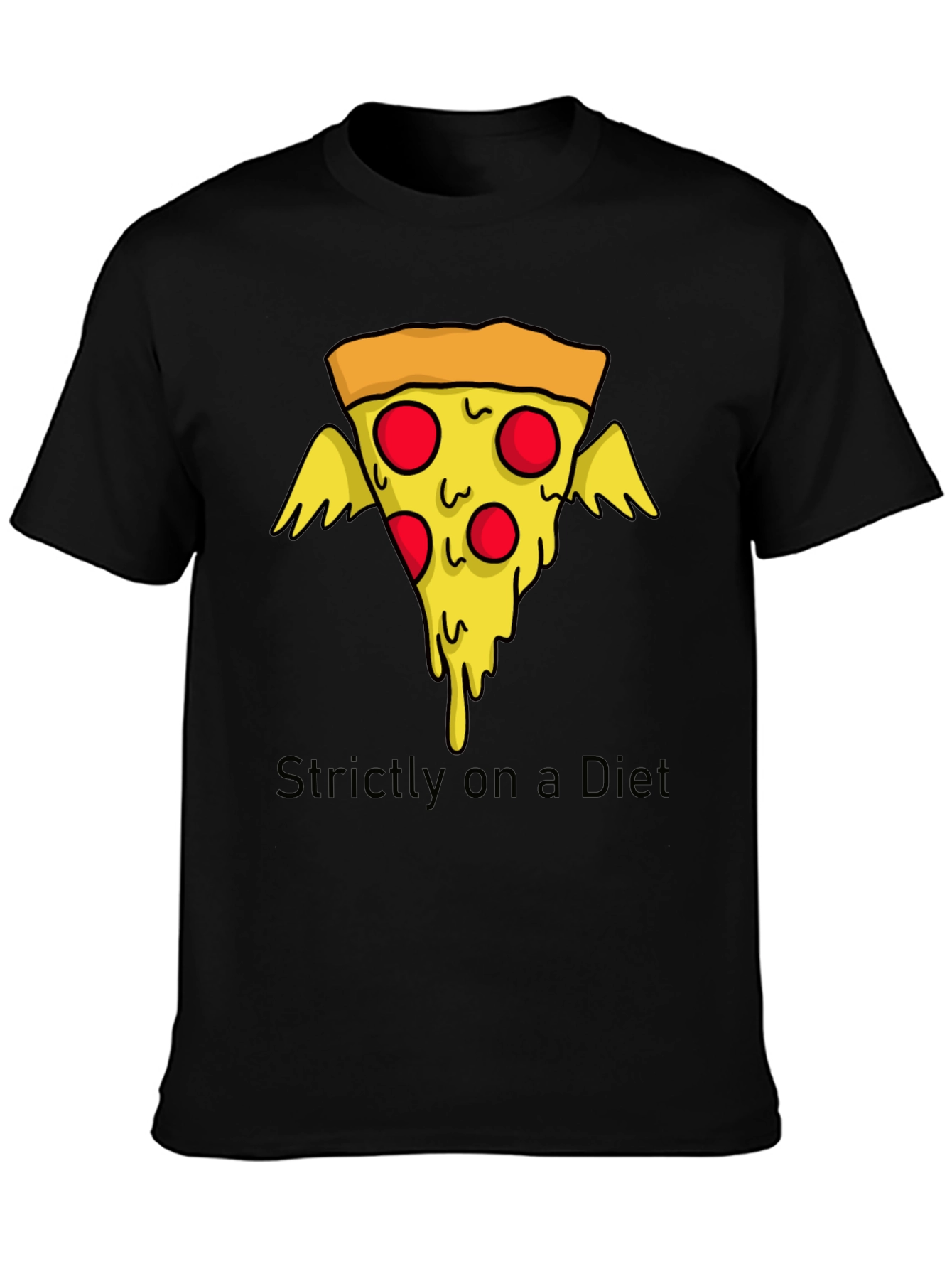 Pizza Diet T-Shirt Funny Foodie Tee