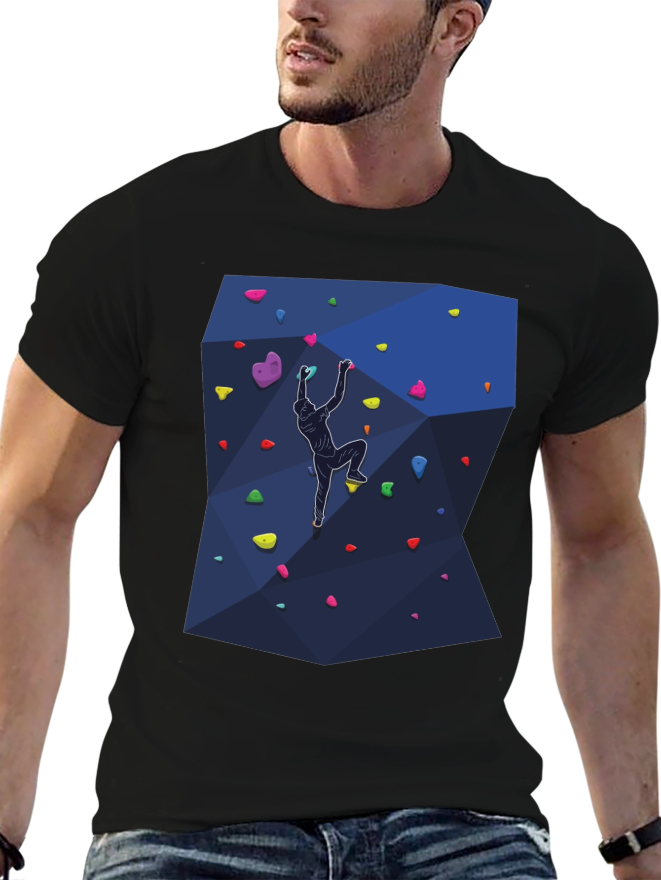 Climbing Wall Graphic Tee - Adventure Awaits!