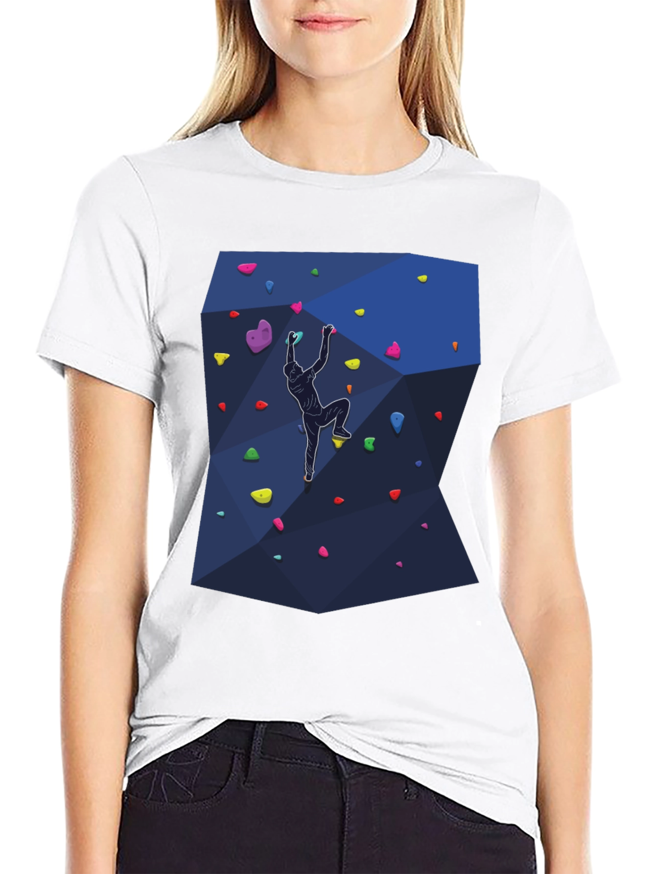 Climbing Wall Graphic Tee - Adventure Awaits!