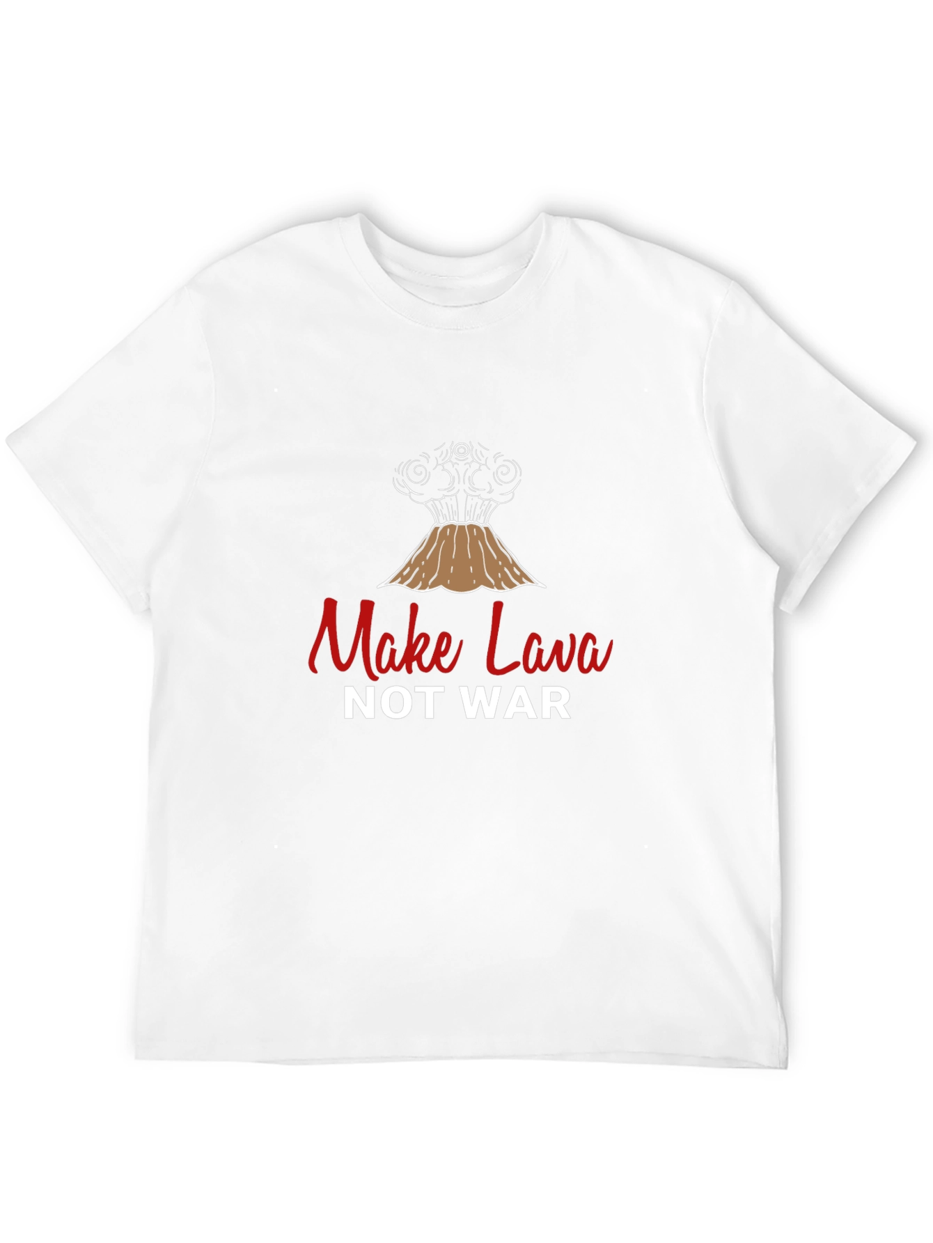 Make Lava Not War Graphic T-Shirt