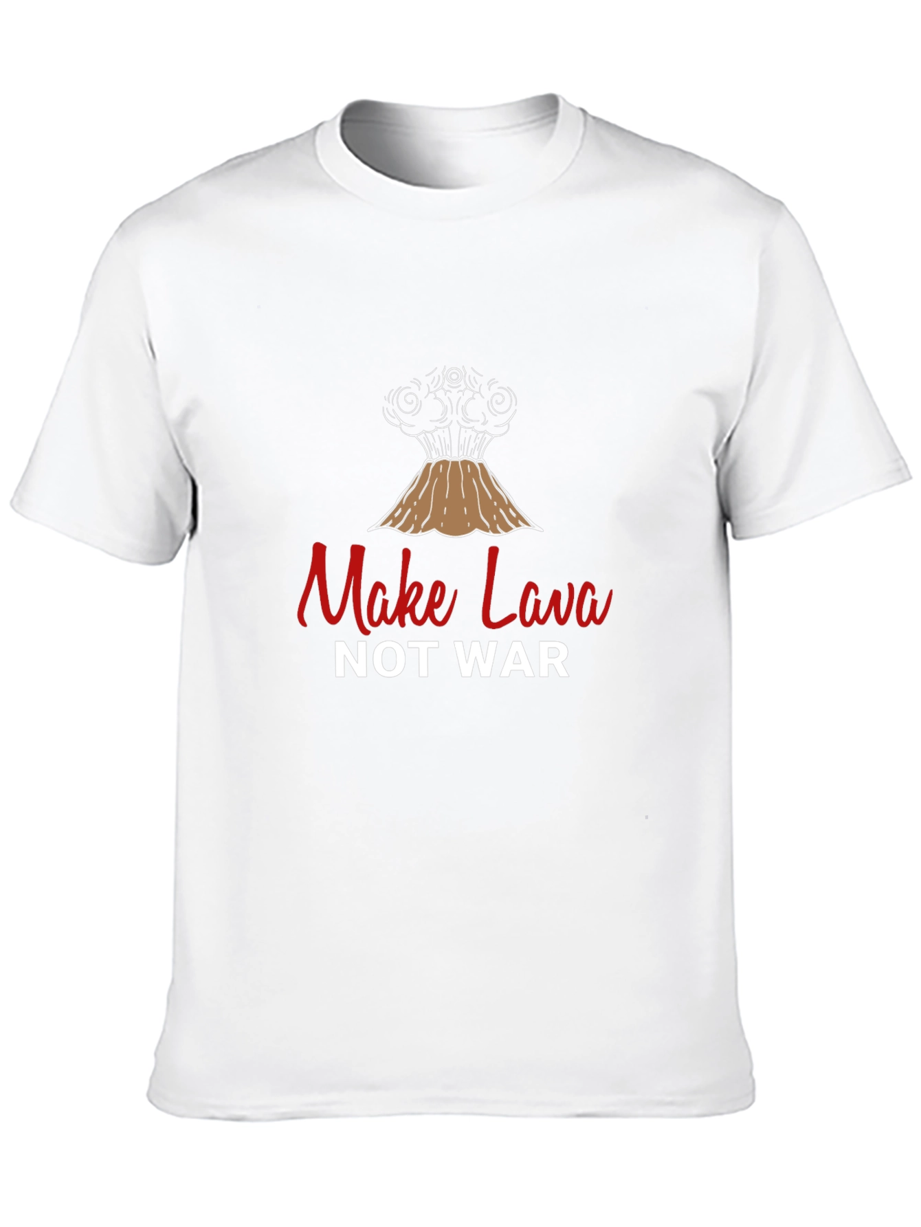 Make Lava Not War Graphic T-Shirt