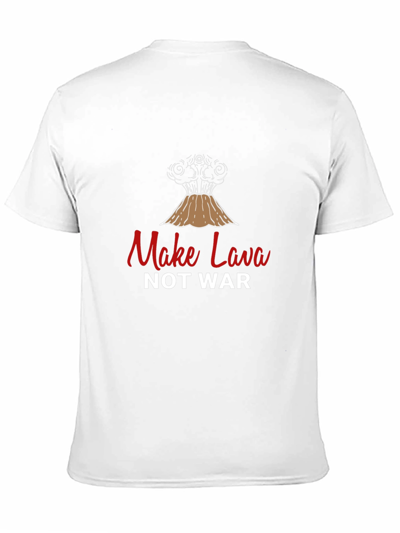 Make Lava Not War Graphic T-Shirt