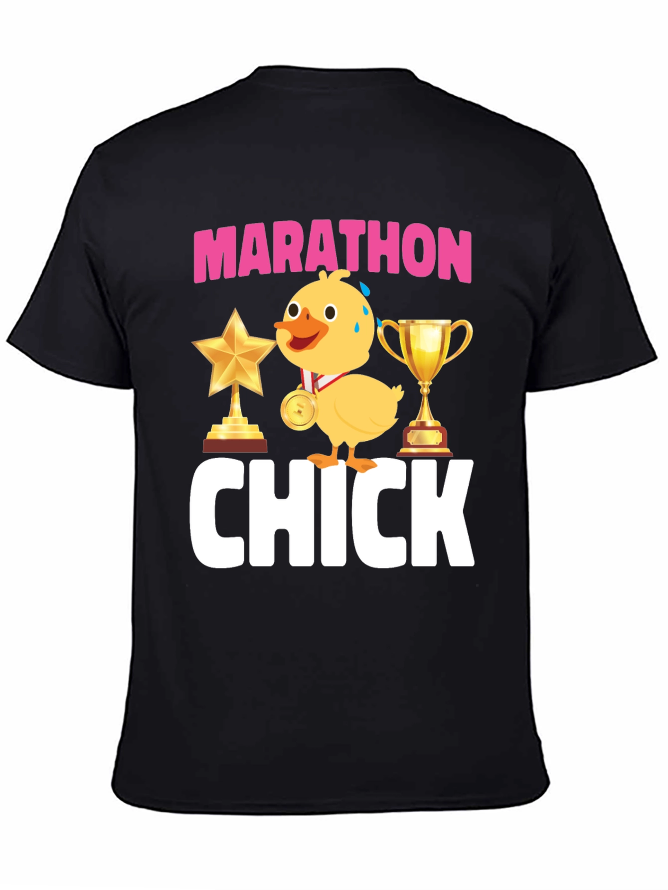 Marathon Chick Graphic T-Shirt