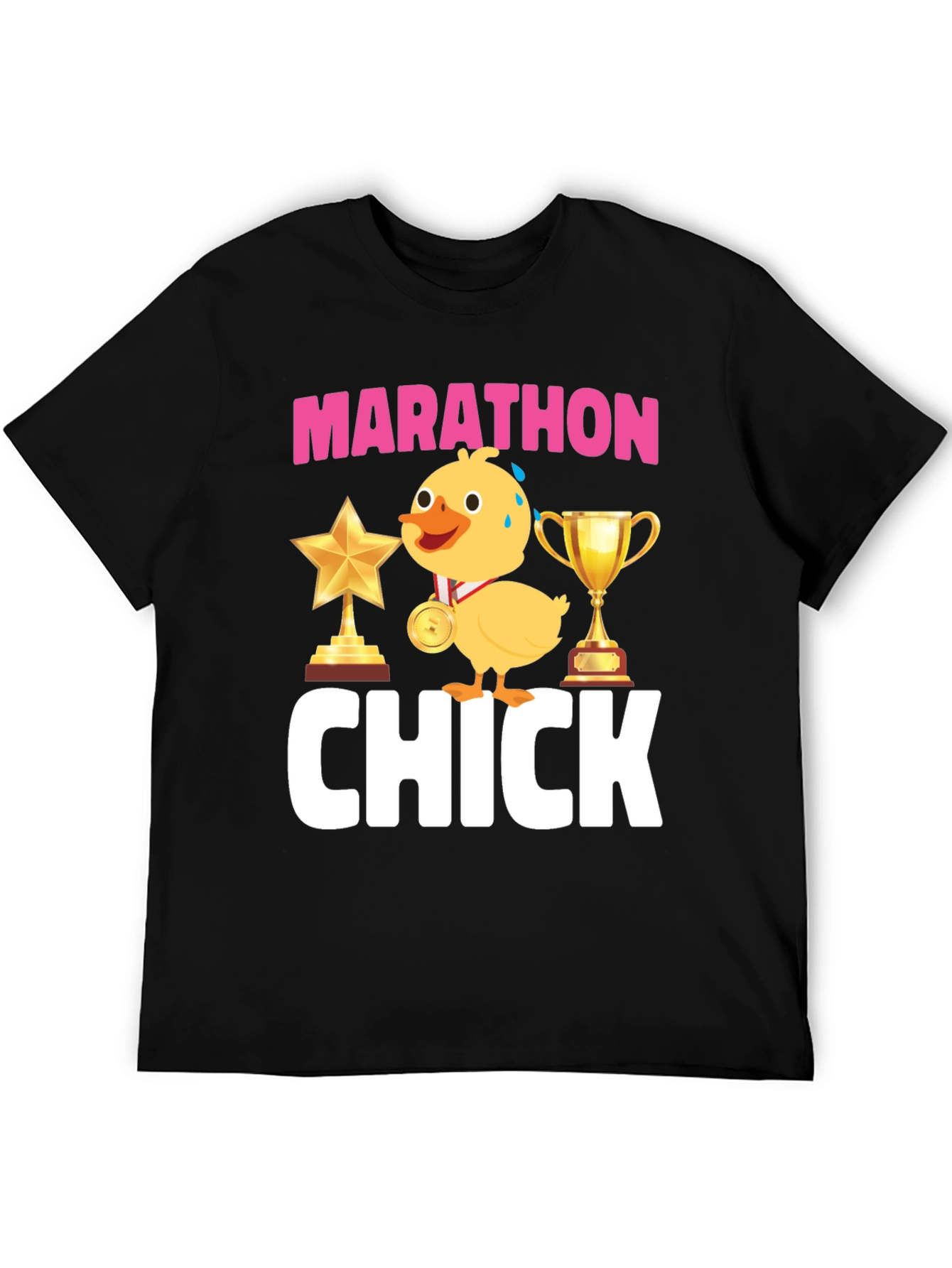 Marathon Chick Graphic T-Shirt