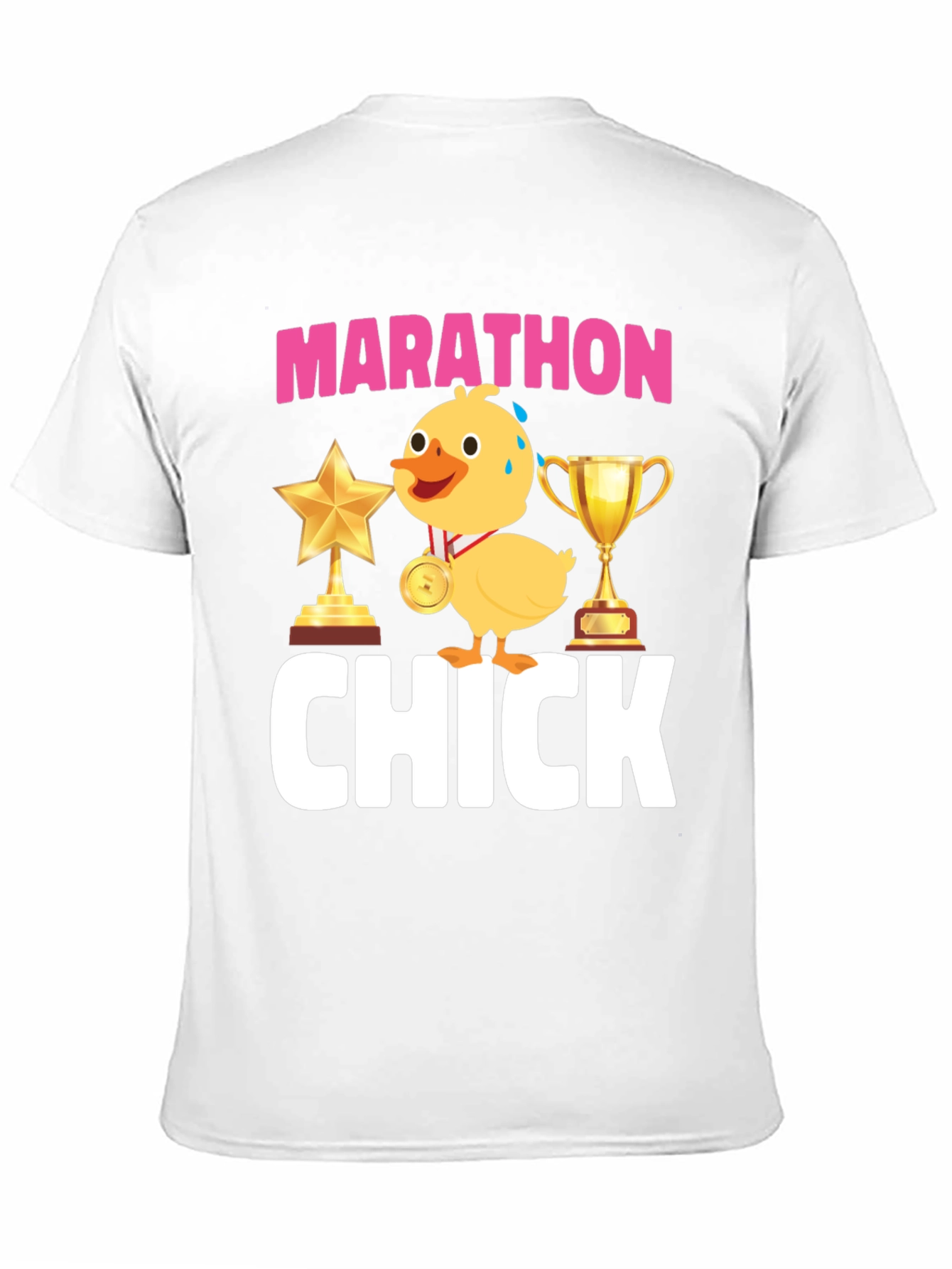 Marathon Chick Graphic T-Shirt