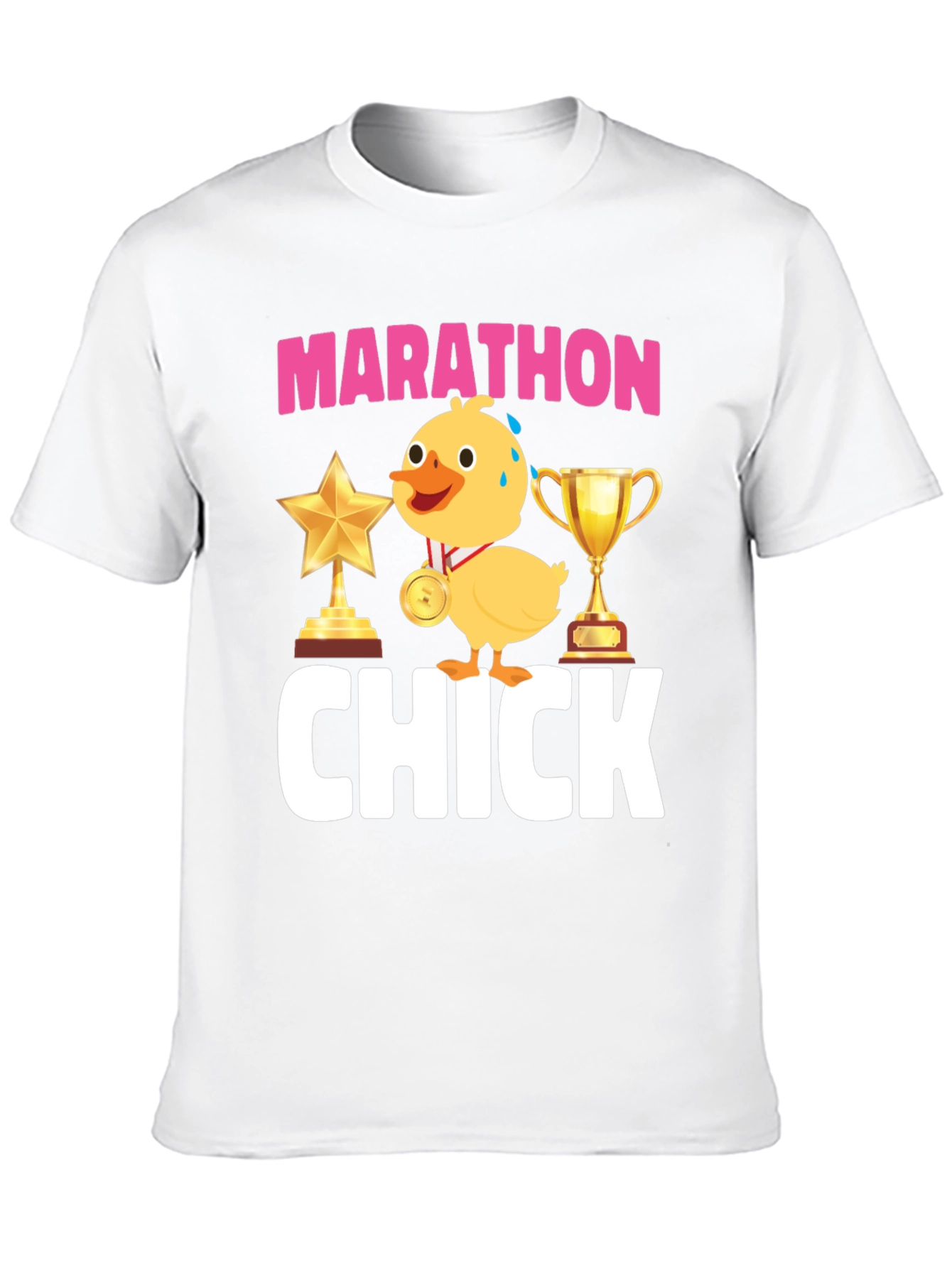 Marathon Chick Graphic T-Shirt
