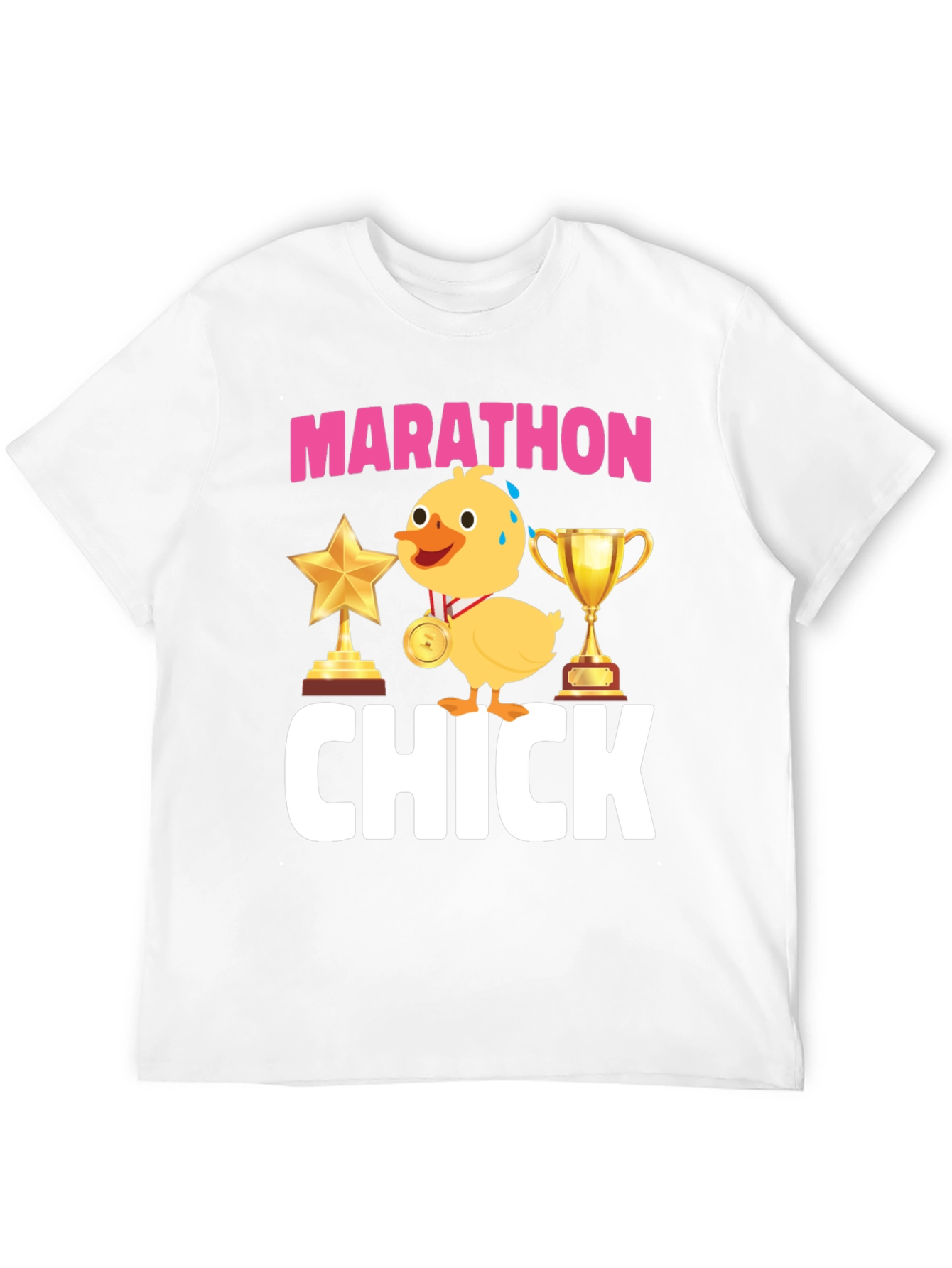 Marathon Chick Graphic T-Shirt