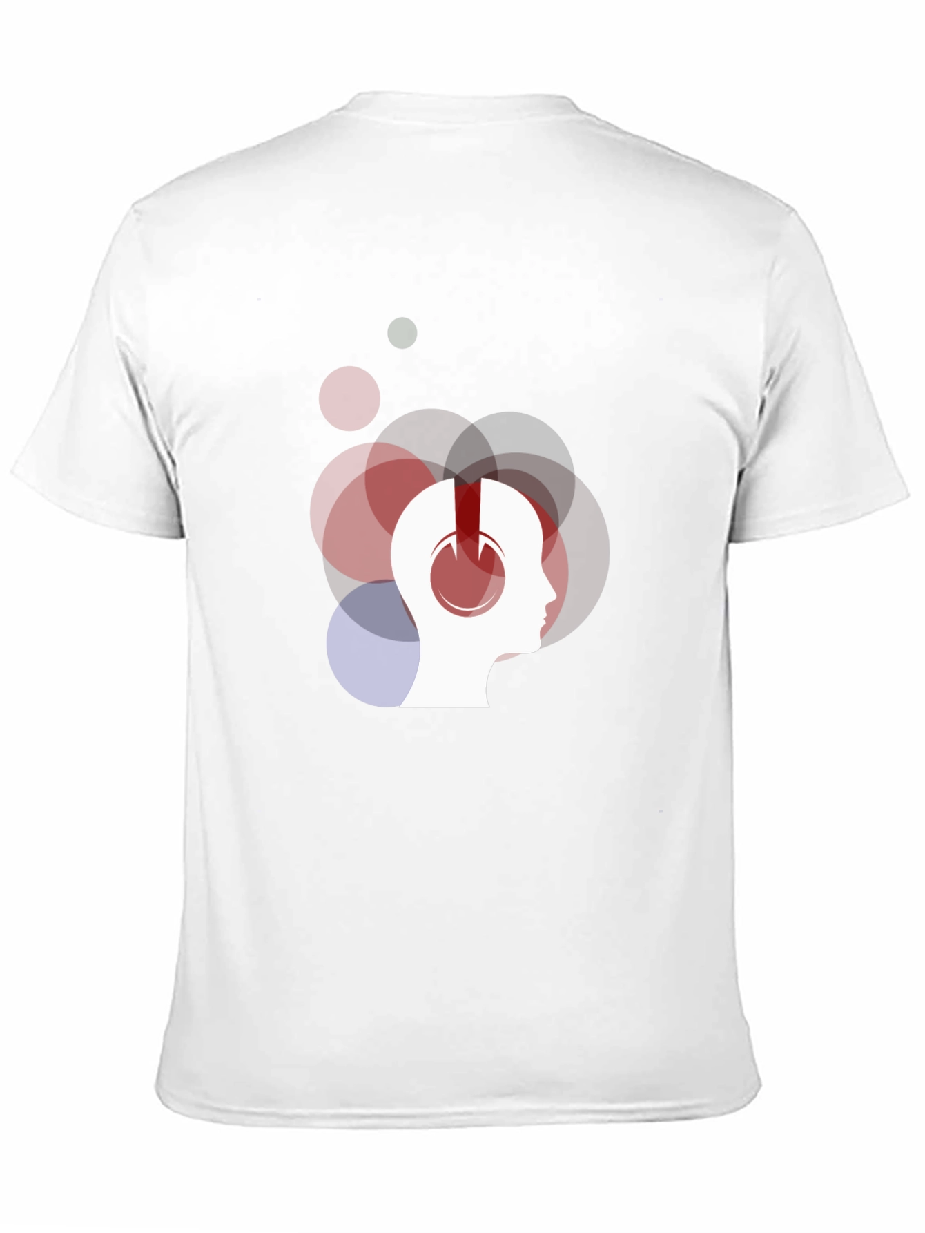 Headphones Mind T-Shirt - Music Lover Tee