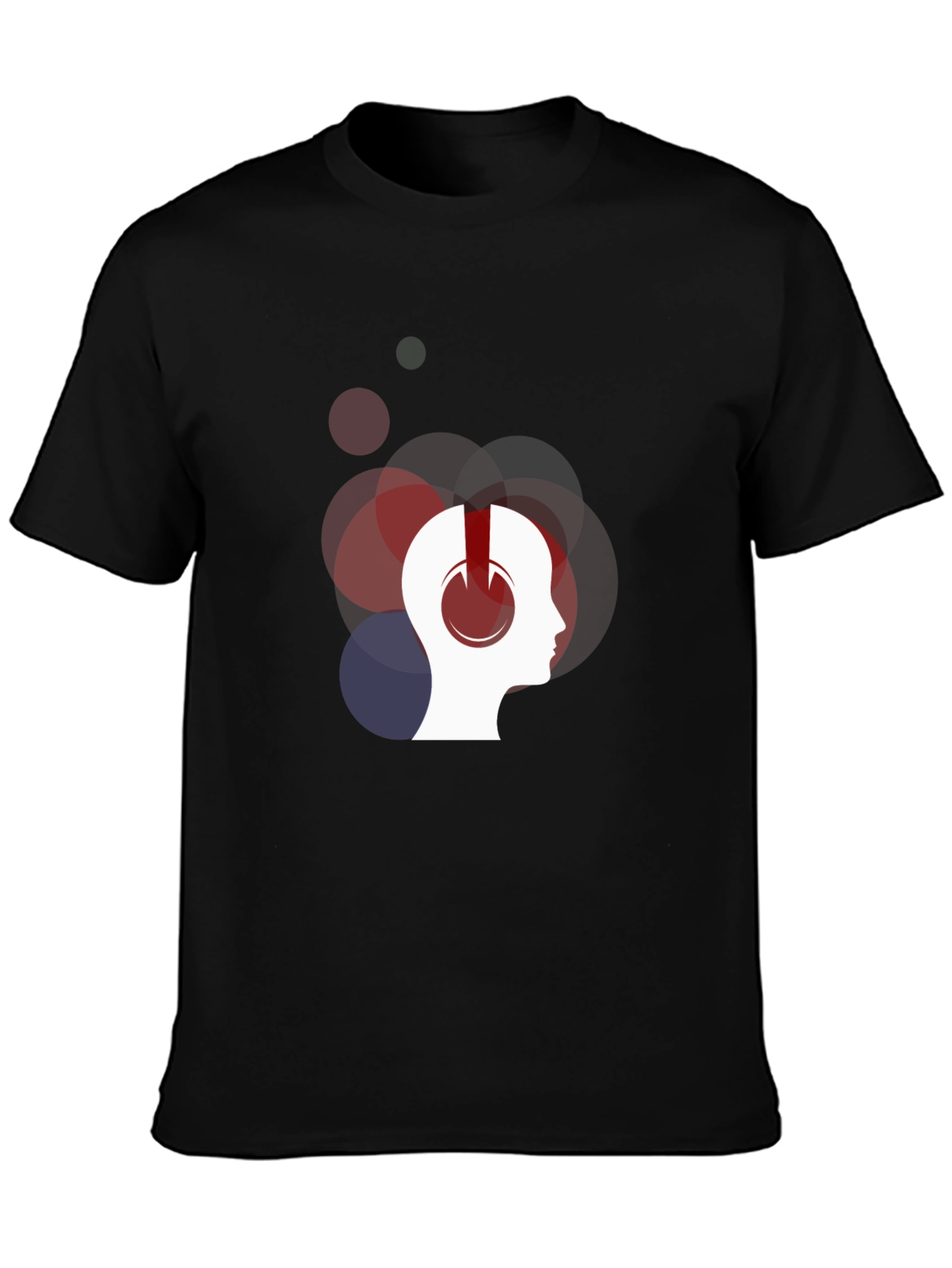 Headphones Mind T-Shirt - Music Lover Tee