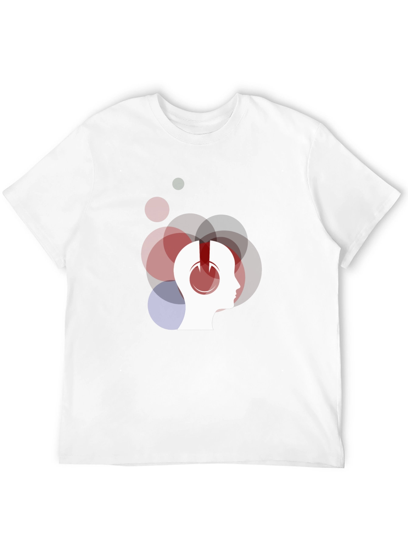 Headphones Mind T-Shirt - Music Lover Tee