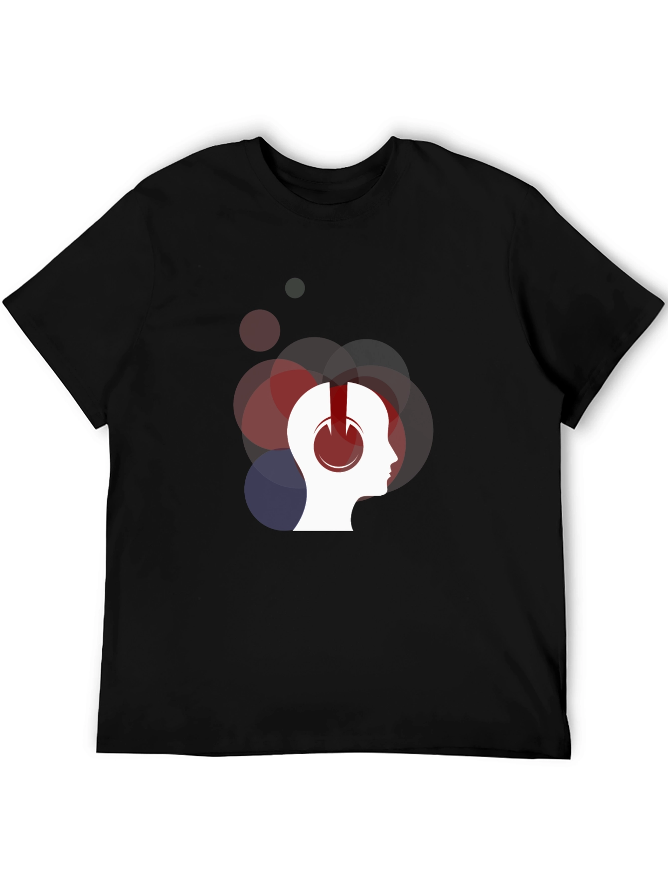 Headphones Mind T-Shirt - Music Lover Tee