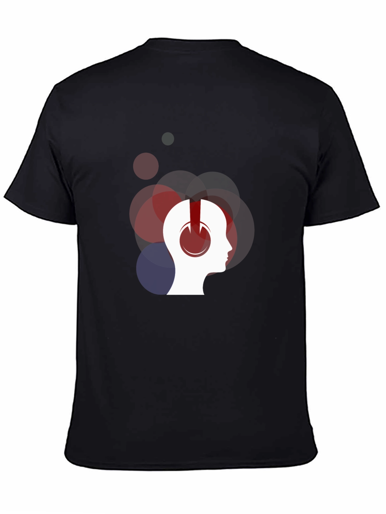 Headphones Mind T-Shirt - Music Lover Tee